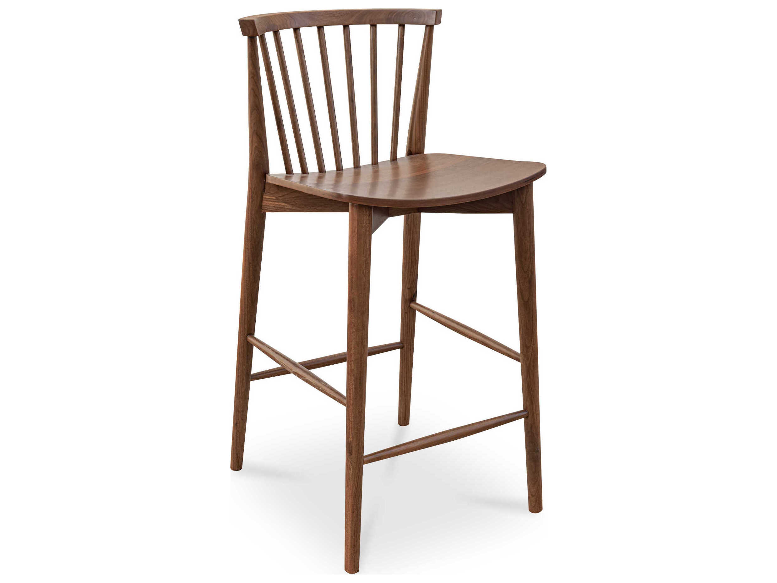 Moe's Home Marley Brown Plywood Counter Stool