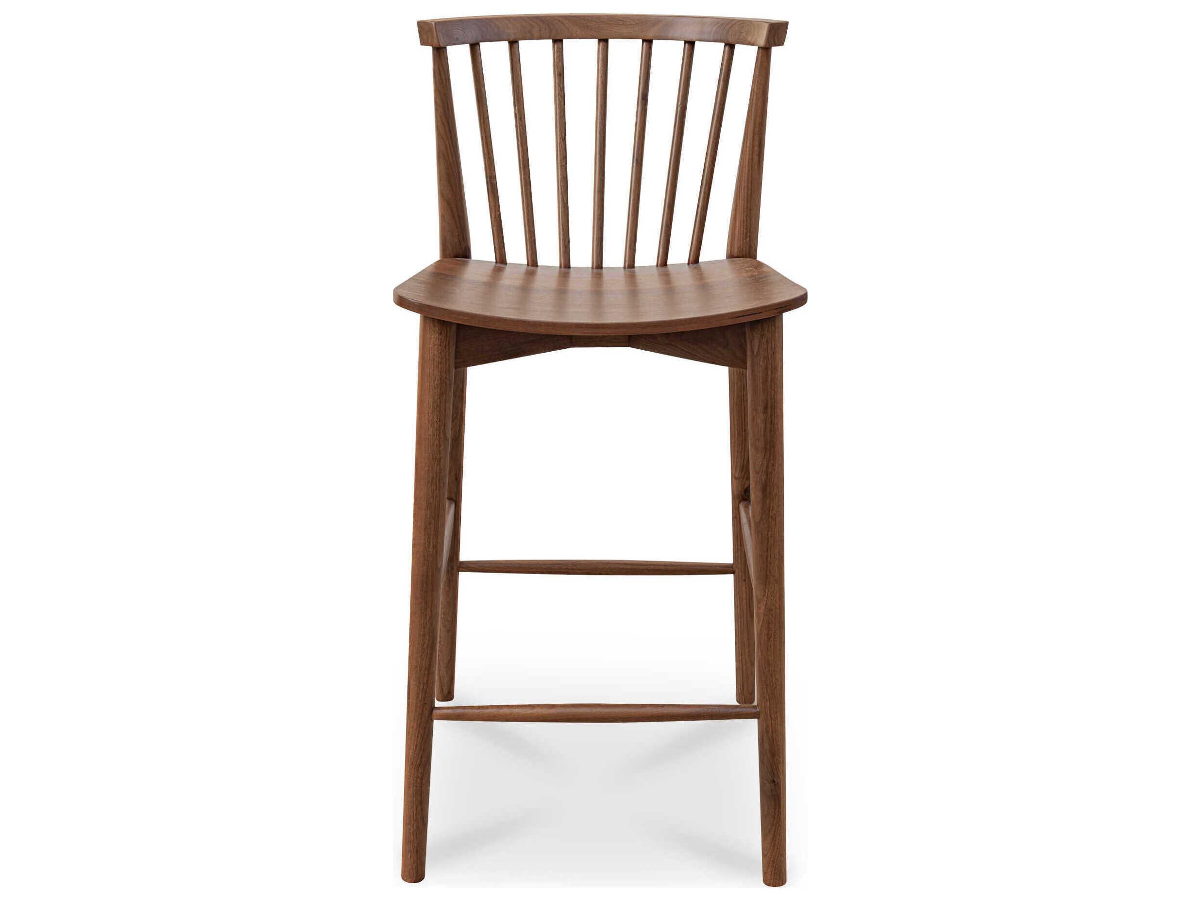 Moe's Home Marley Brown Plywood Counter Stool