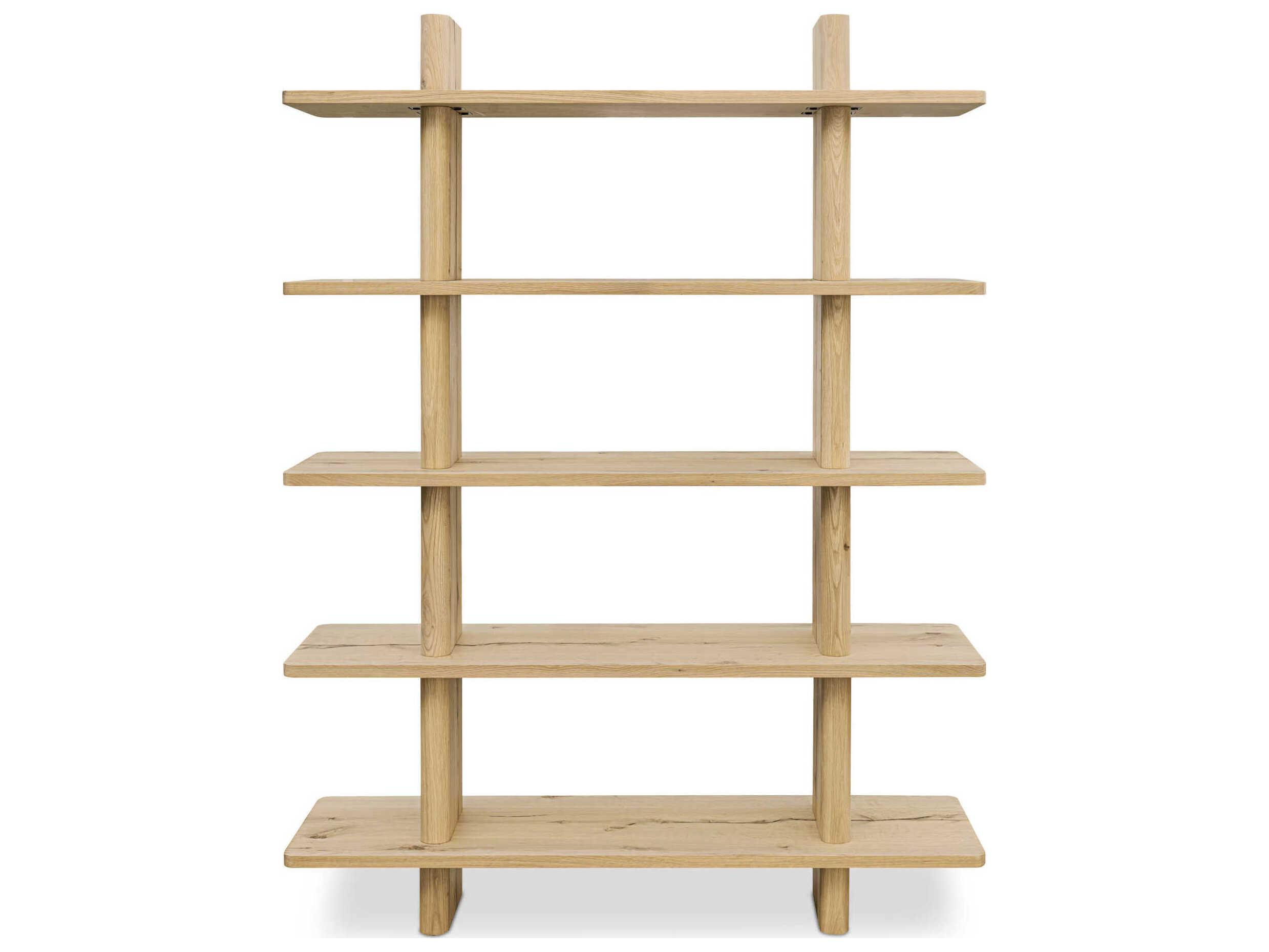 Moe's Home Casey Natural Bookcase