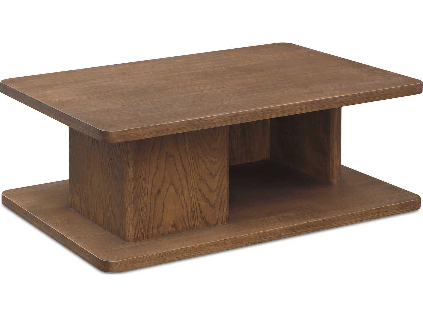 Moe's Home Casey Rectangular Wood Brown Coffee Table