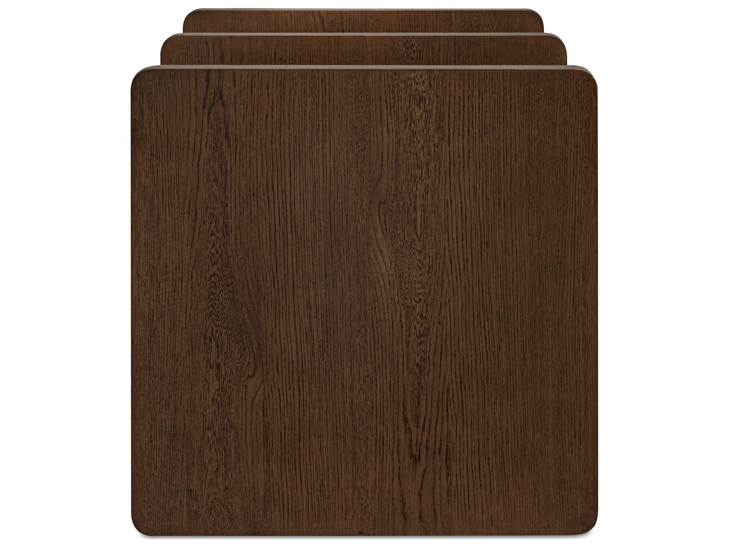 Moe's Home Casey Square Wood Brown End Table