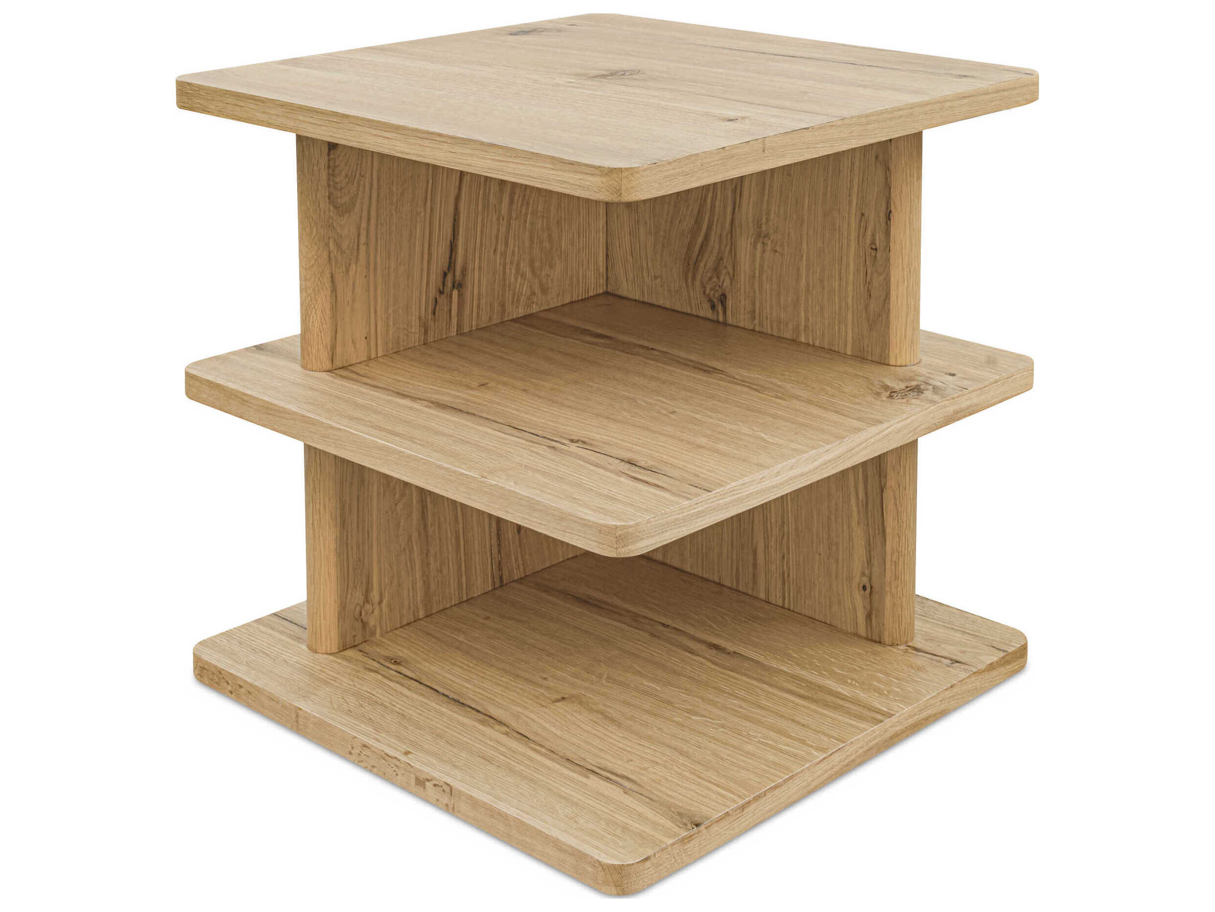 Moe's Home Casey Square Wood Natural End Table