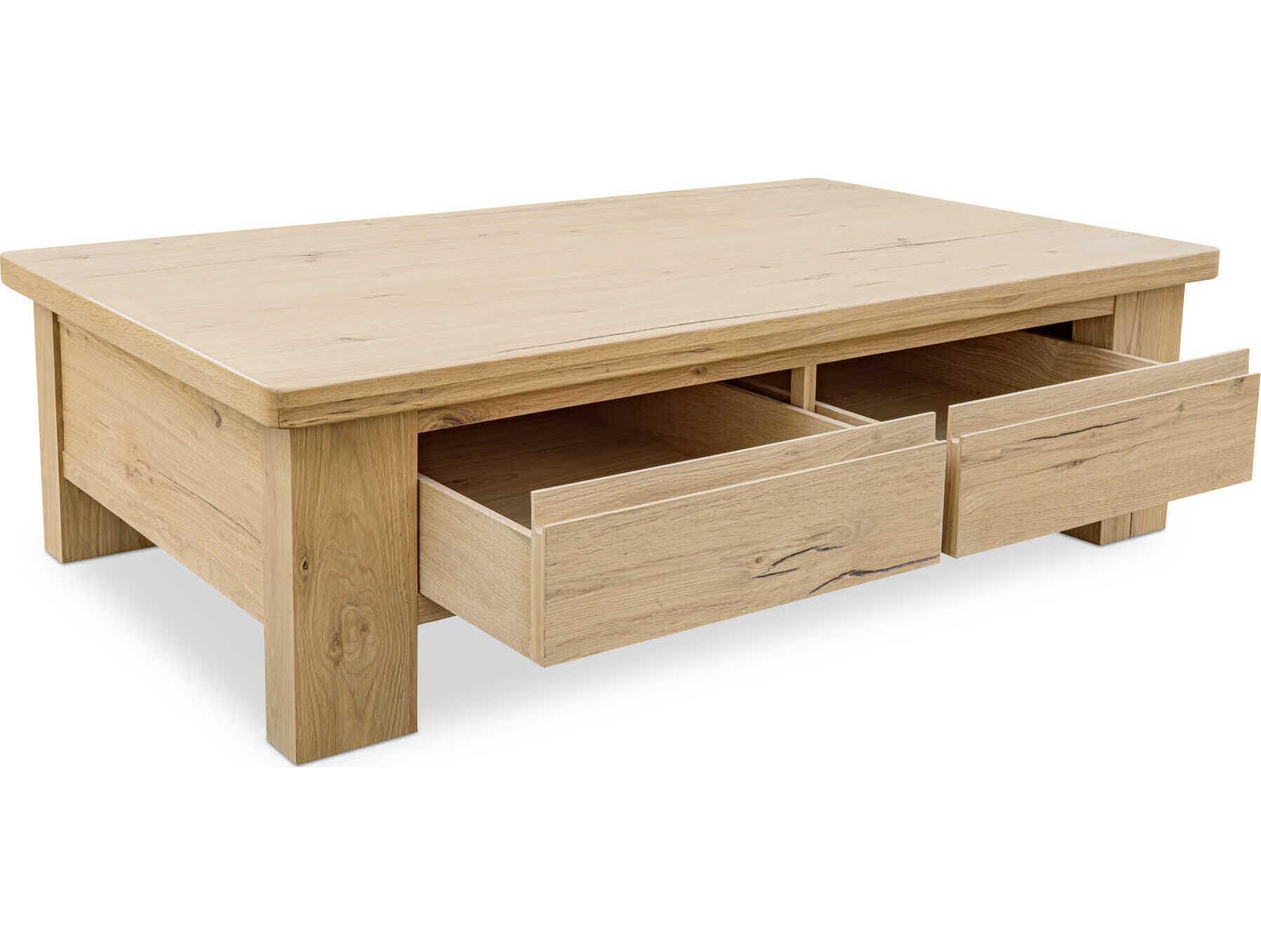 Moe's Home Graham Rectangular Wood Natural Coffee Table