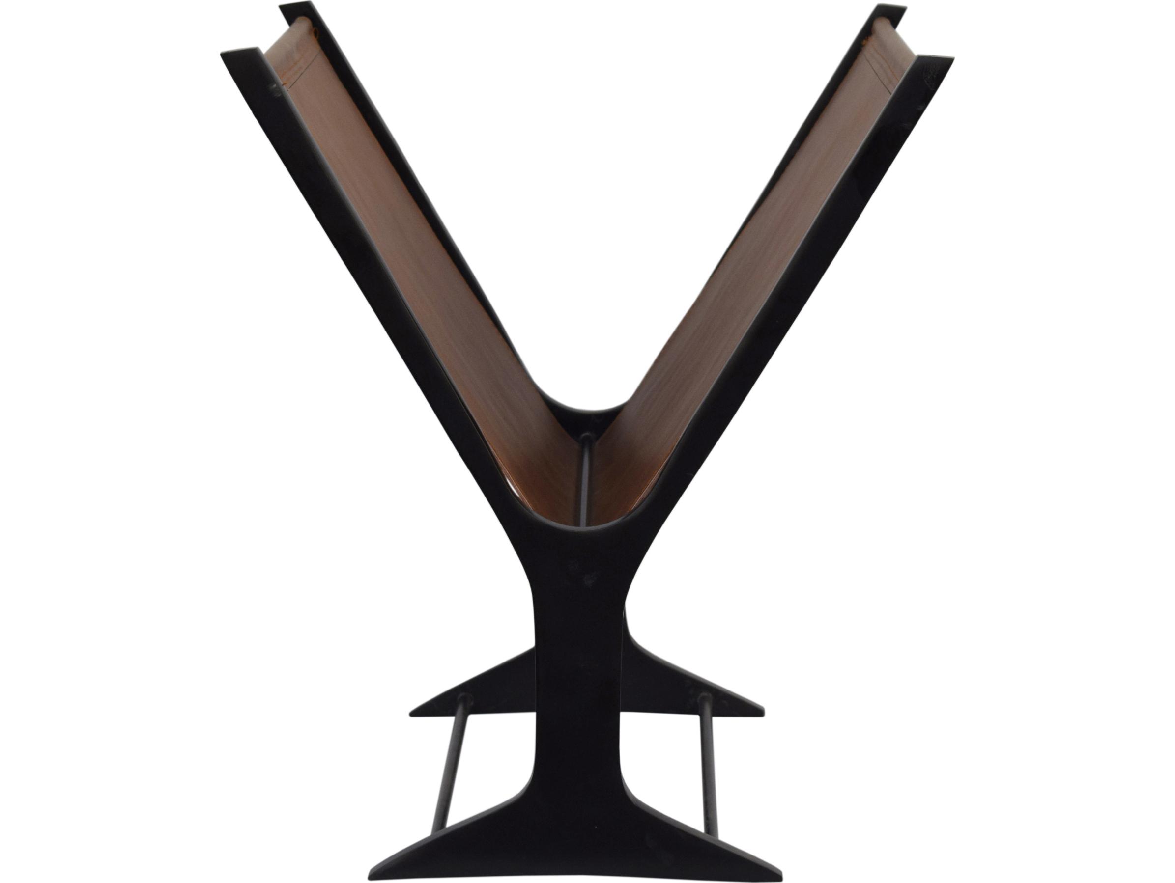 Moe's Home Light Brown Magazine Rack