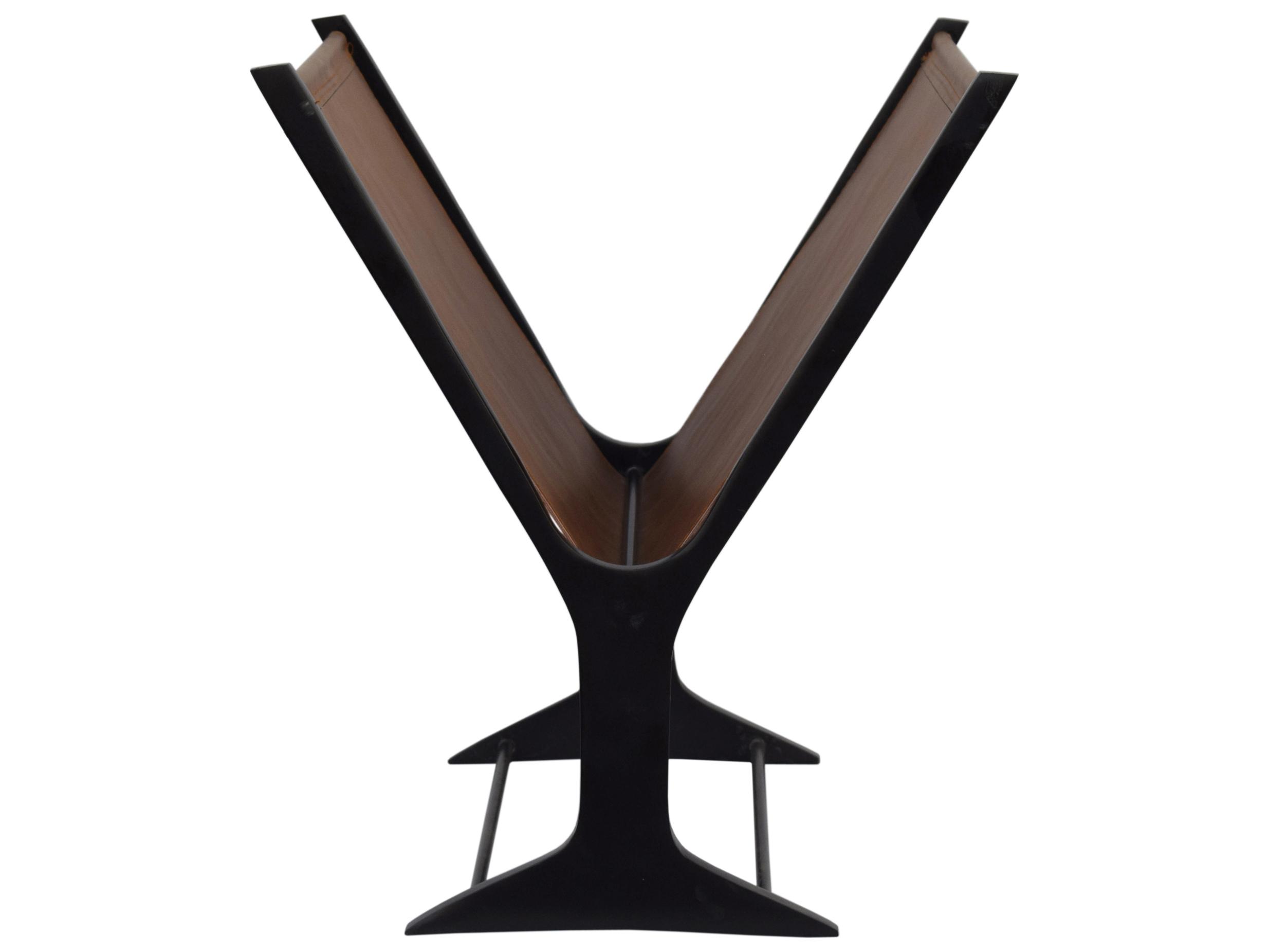 Moe's Home Light Brown Magazine Rack