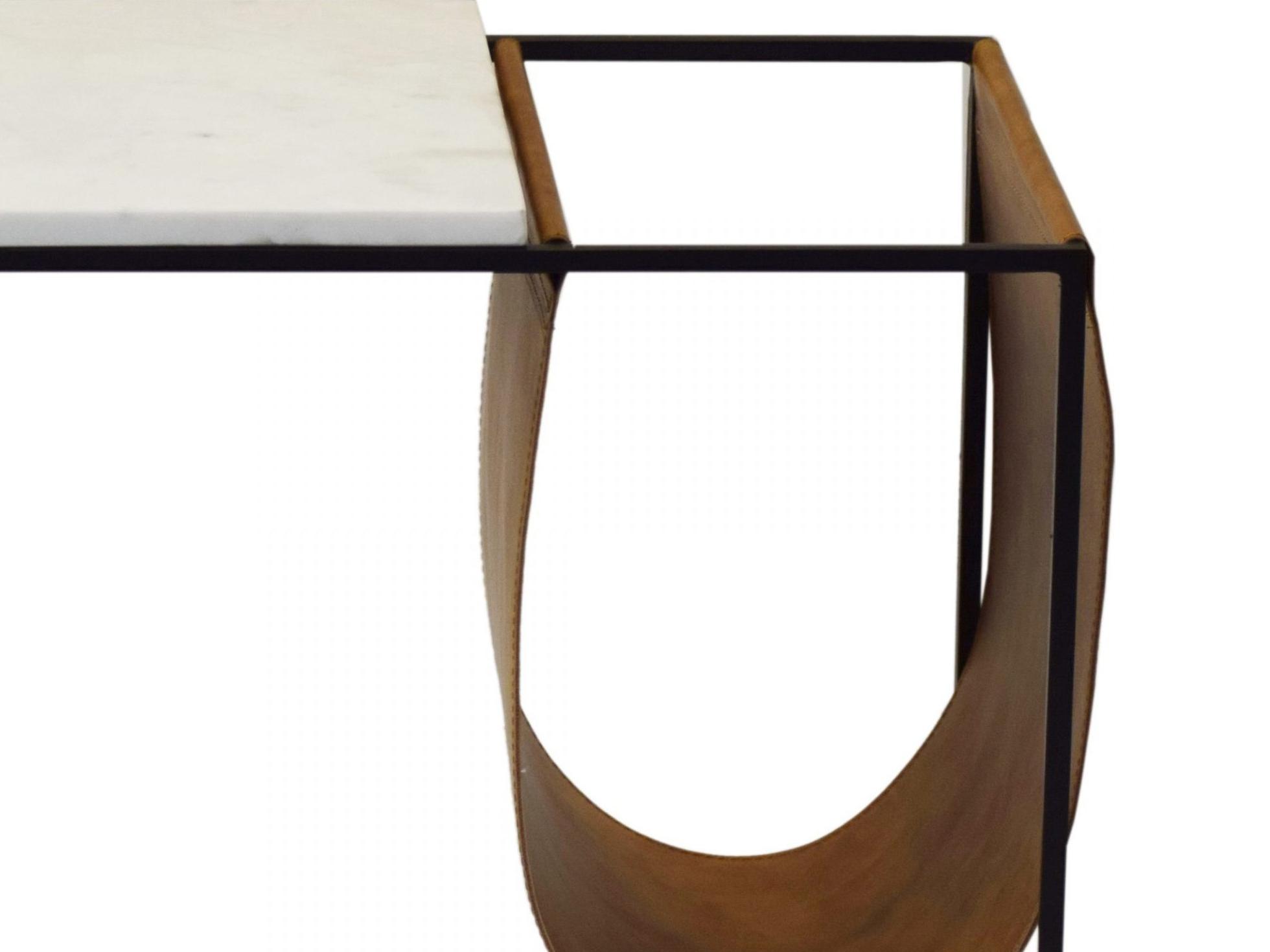 Moe's Home Rectangular Marble Multi End Table