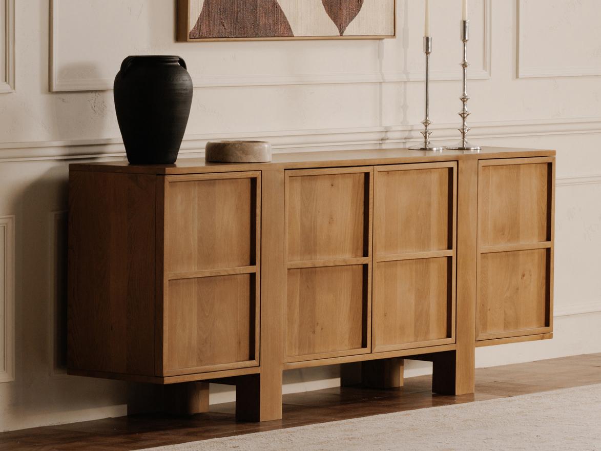 Moe's Home Irie Silver Candle Holder (Set Of Two)