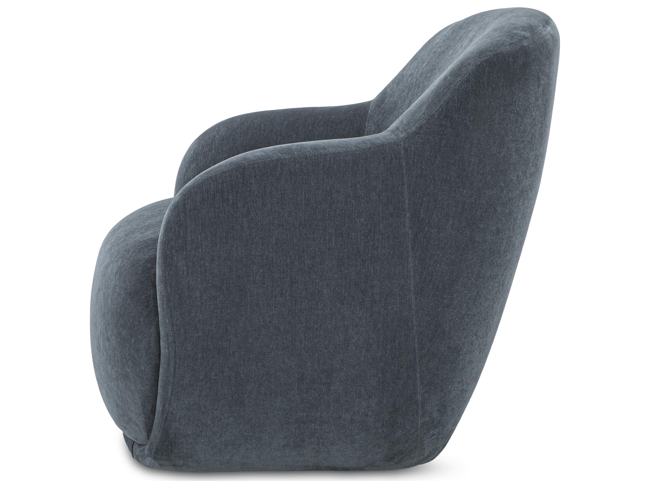 Moe's Home Stevie Lounge Chair Slate Blue