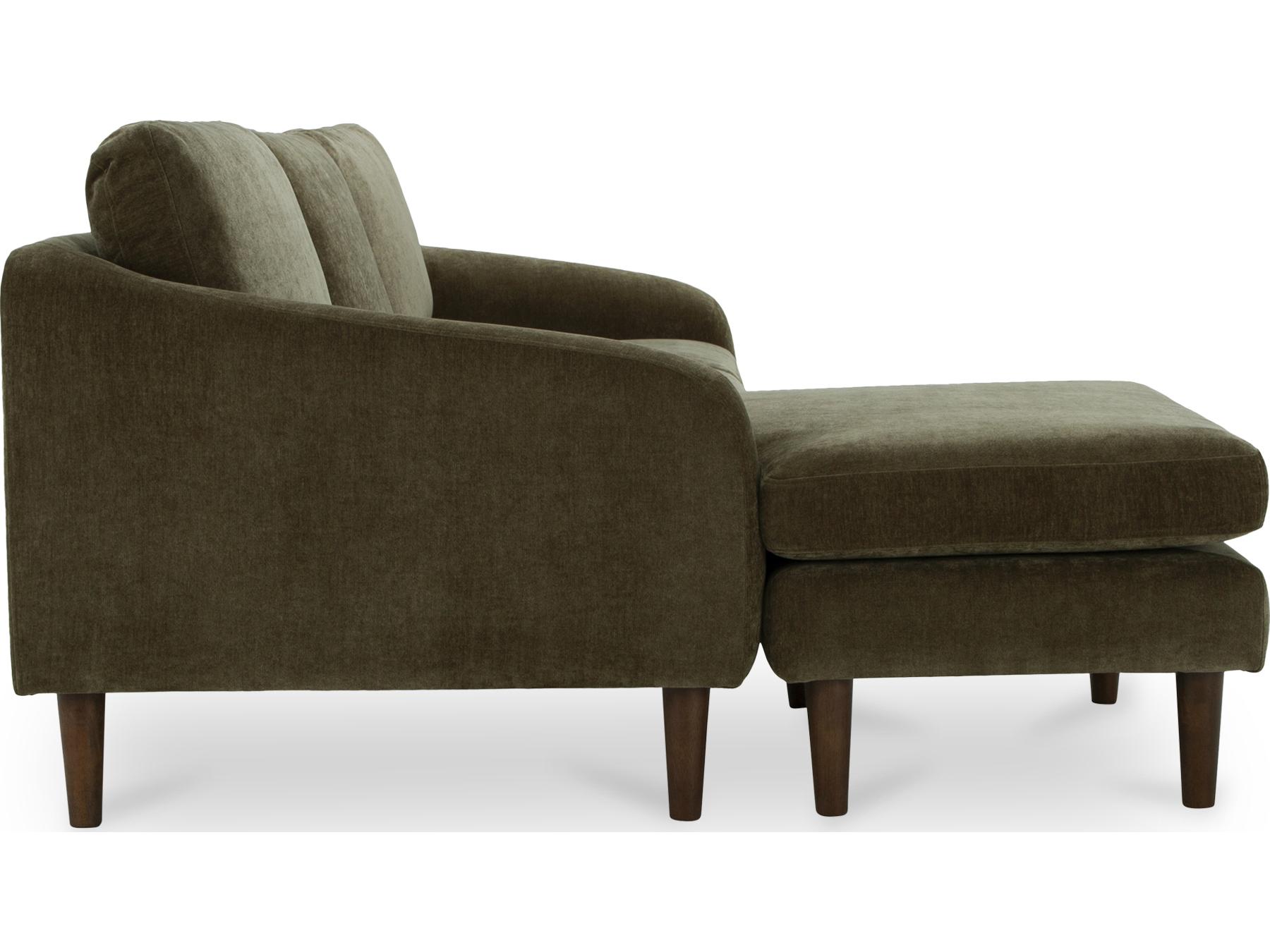 Moe's Home Quinn Sectional Cedar Green