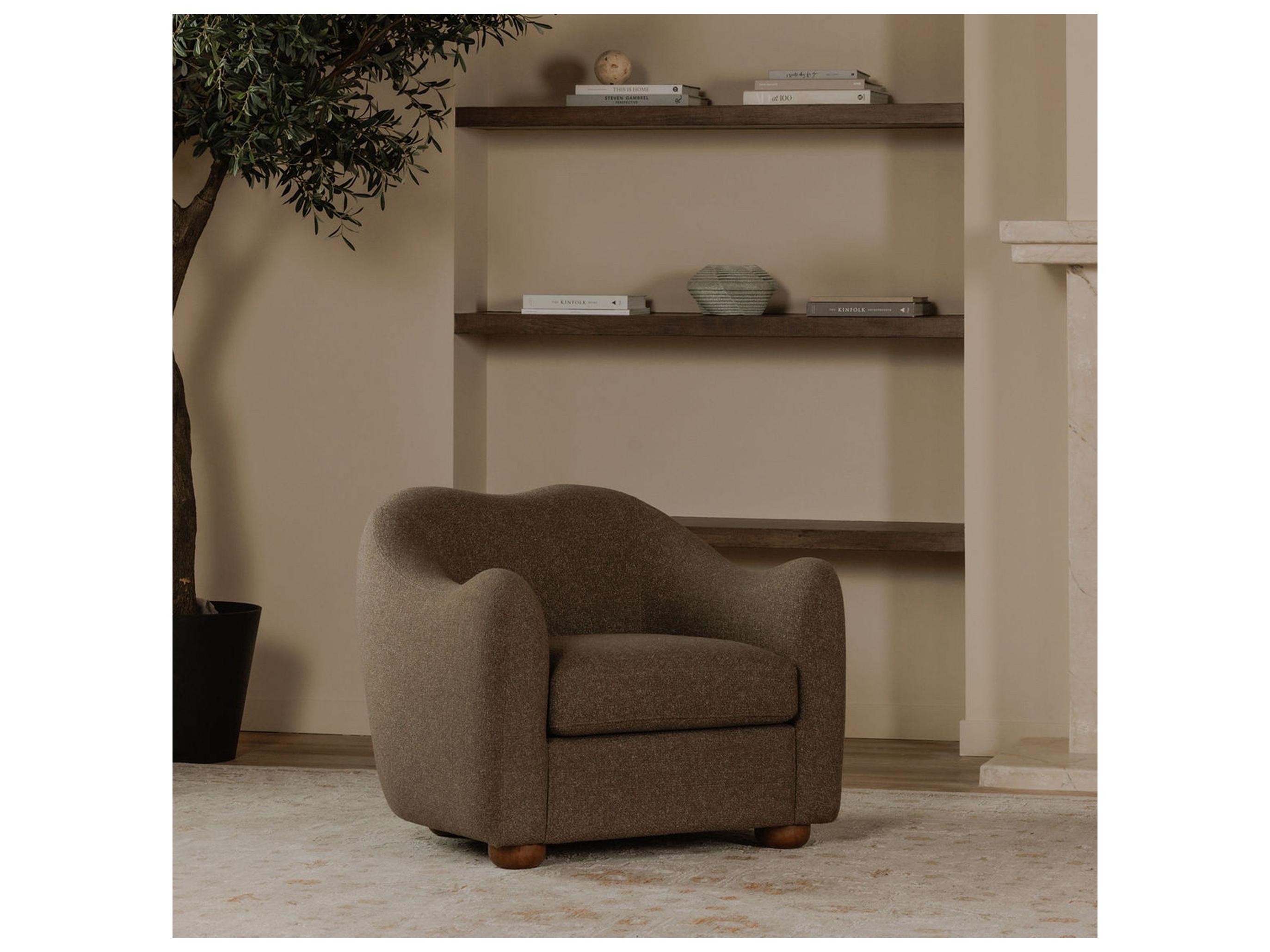 Moe's Home Bria Brown Accent Chair