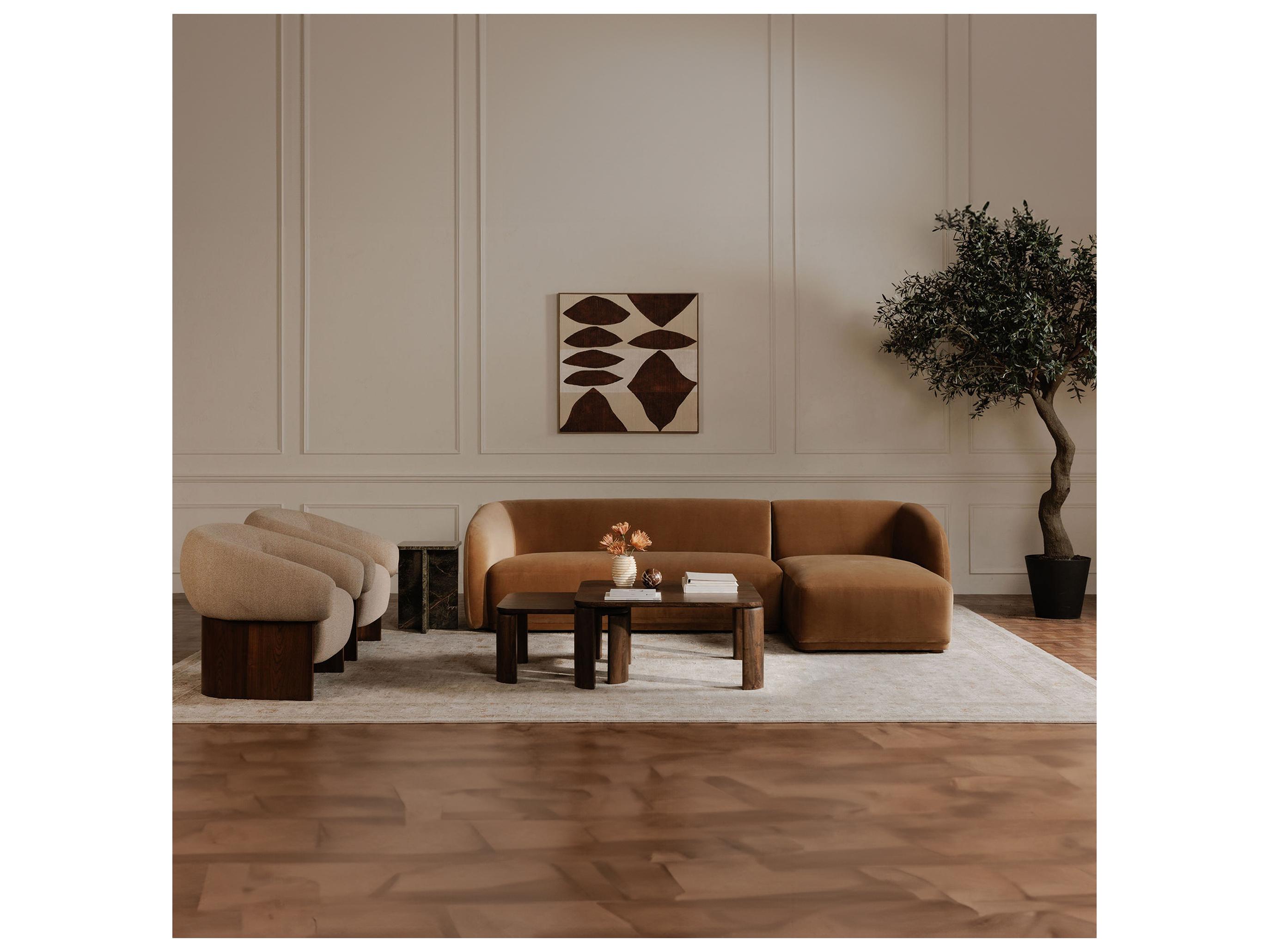 Moe's Home Otto Brown Accent Chair