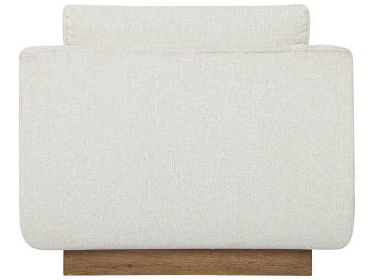 Moe's Home Keane White Accent Chair