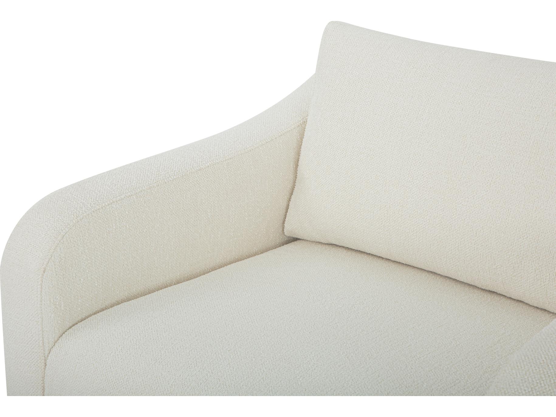 Moe's Home Keane White Accent Chair