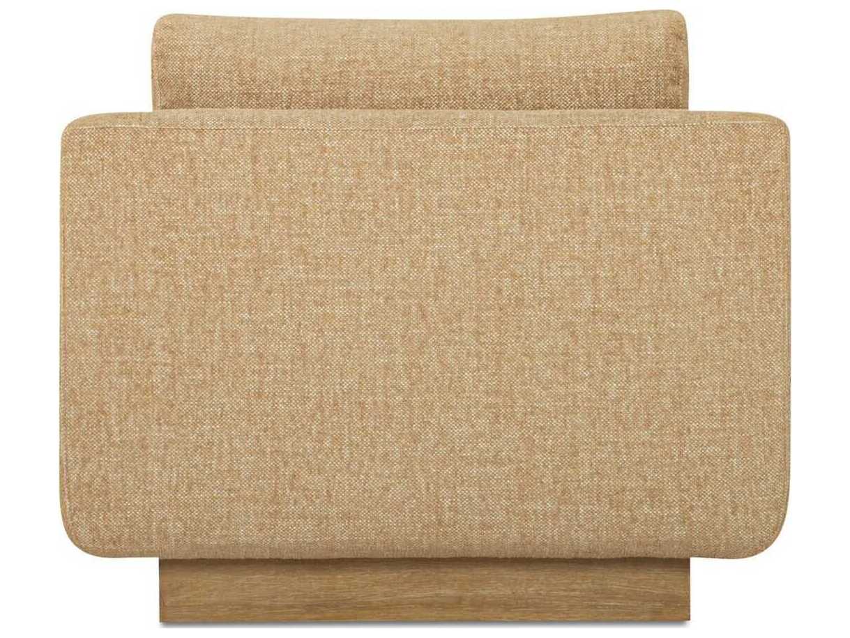 Moe's Home Keane Yellow Accent Chair