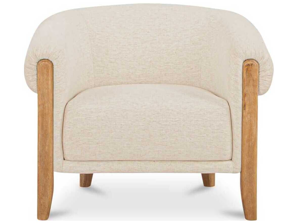 Moe's Home Jones White Accent Chair