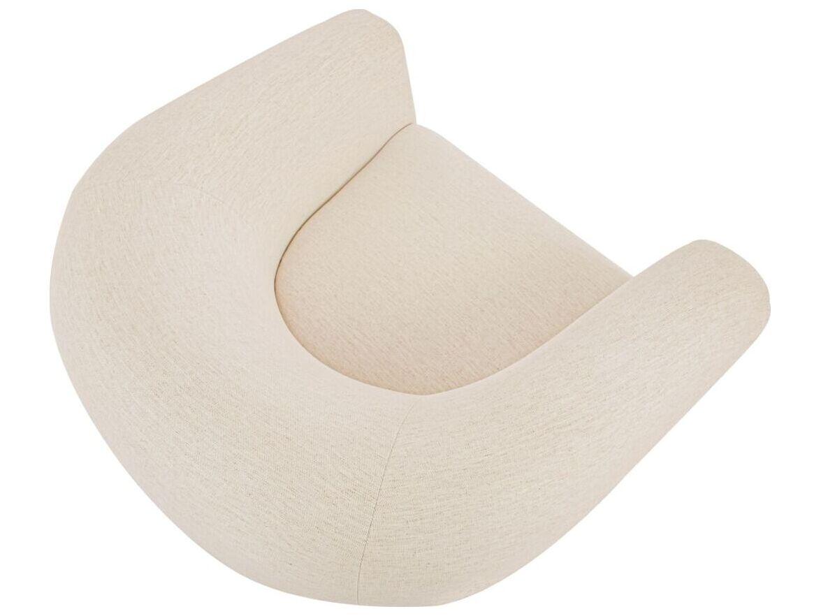 Moe's Home Jones White Accent Chair