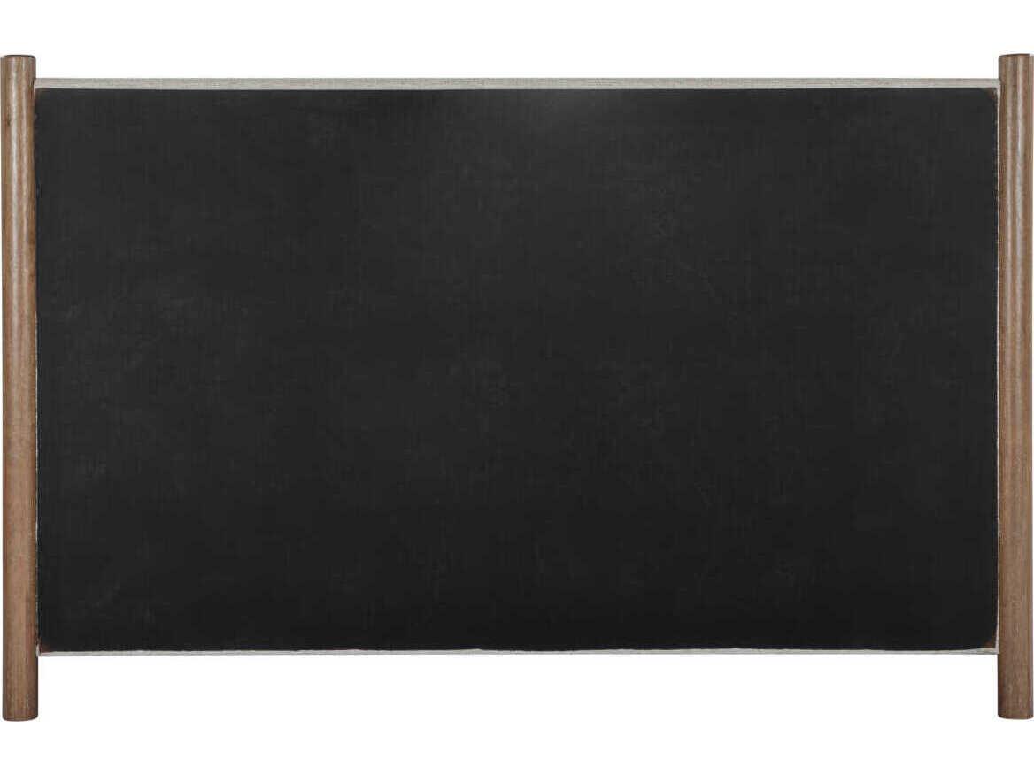 Moe's Home Warren Beige Plywood Upholstered Queen Four Poster Bed