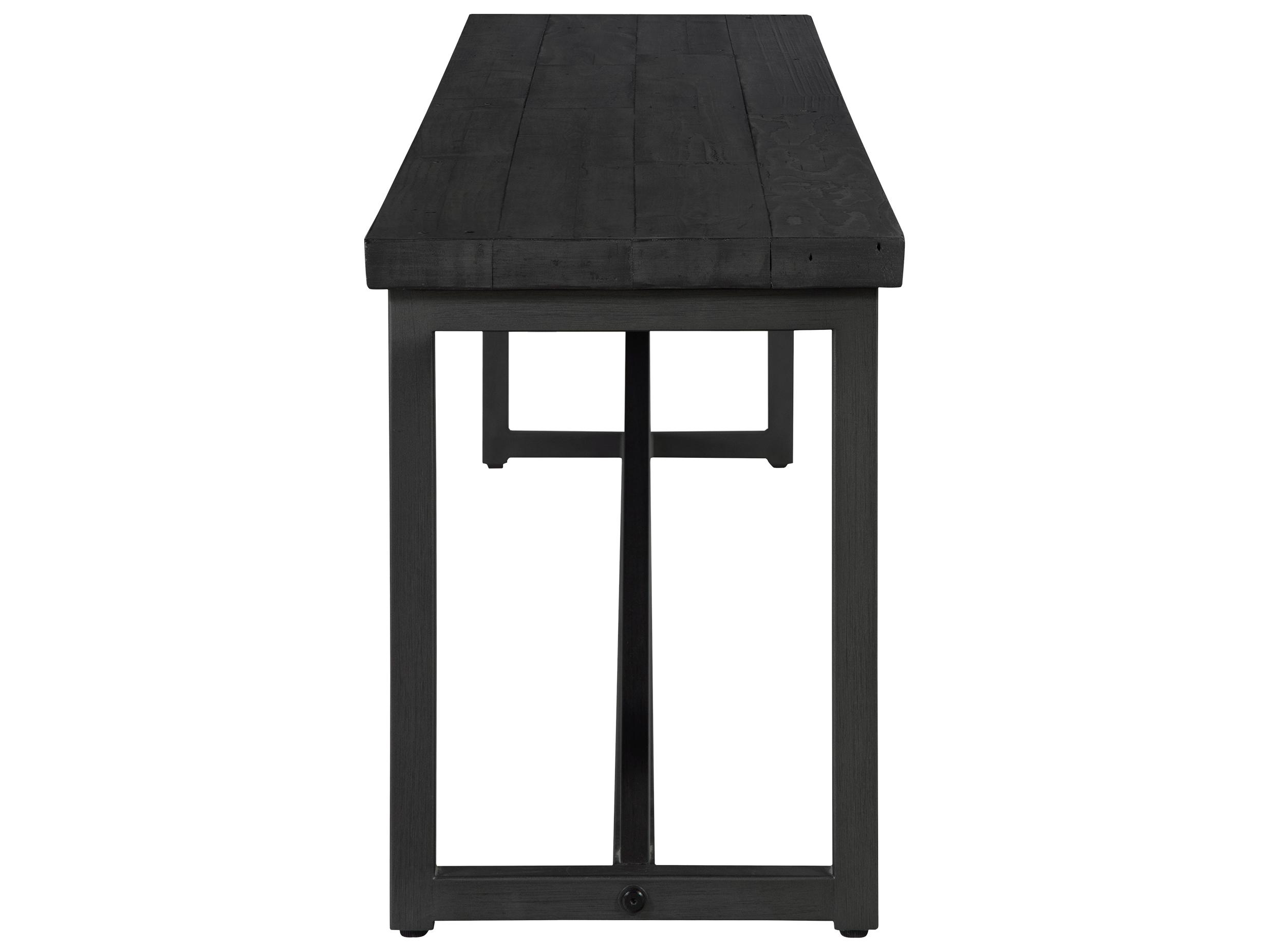 Moe's Home Sierra Black Accent Bench