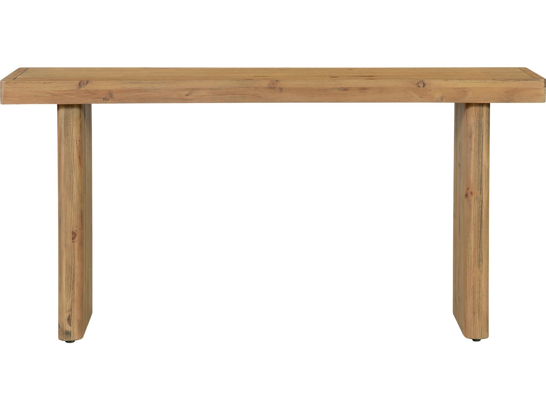 Moe's Home Monterey Rectangular Wood Natural Console Table
