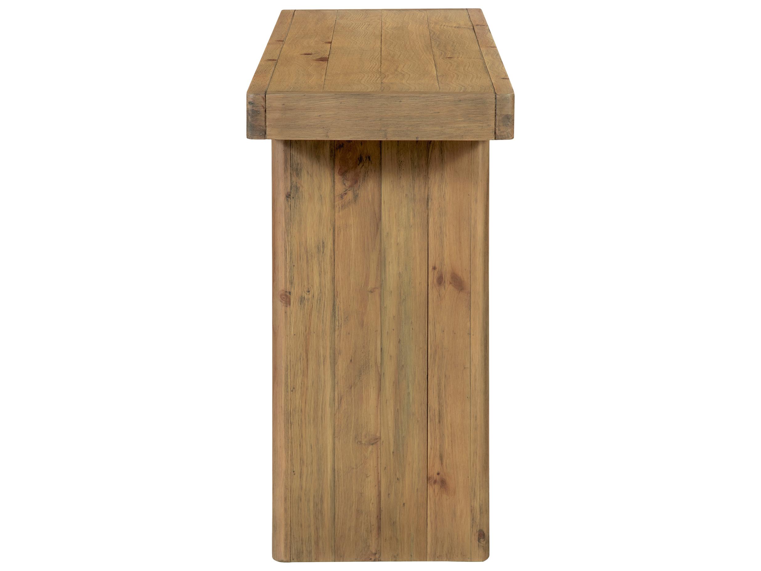 Moe's Home Monterey Rectangular Wood Natural Console Table