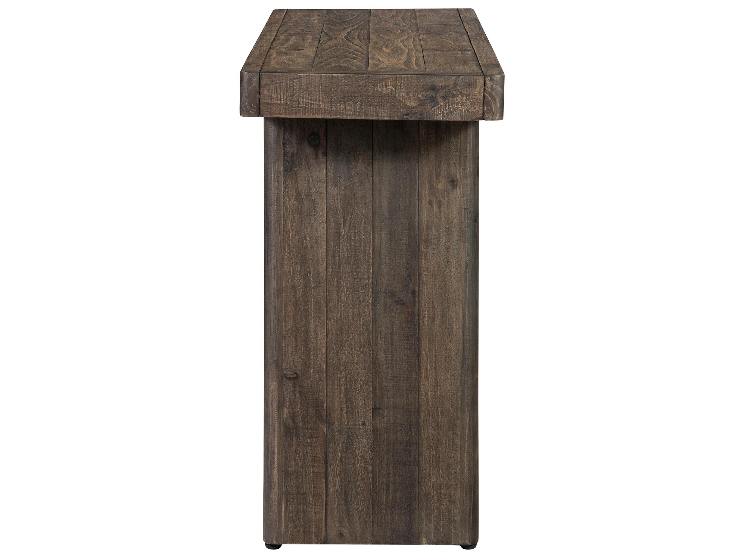 Moe's Home Monterey Rectangular Wood Brown Console Table