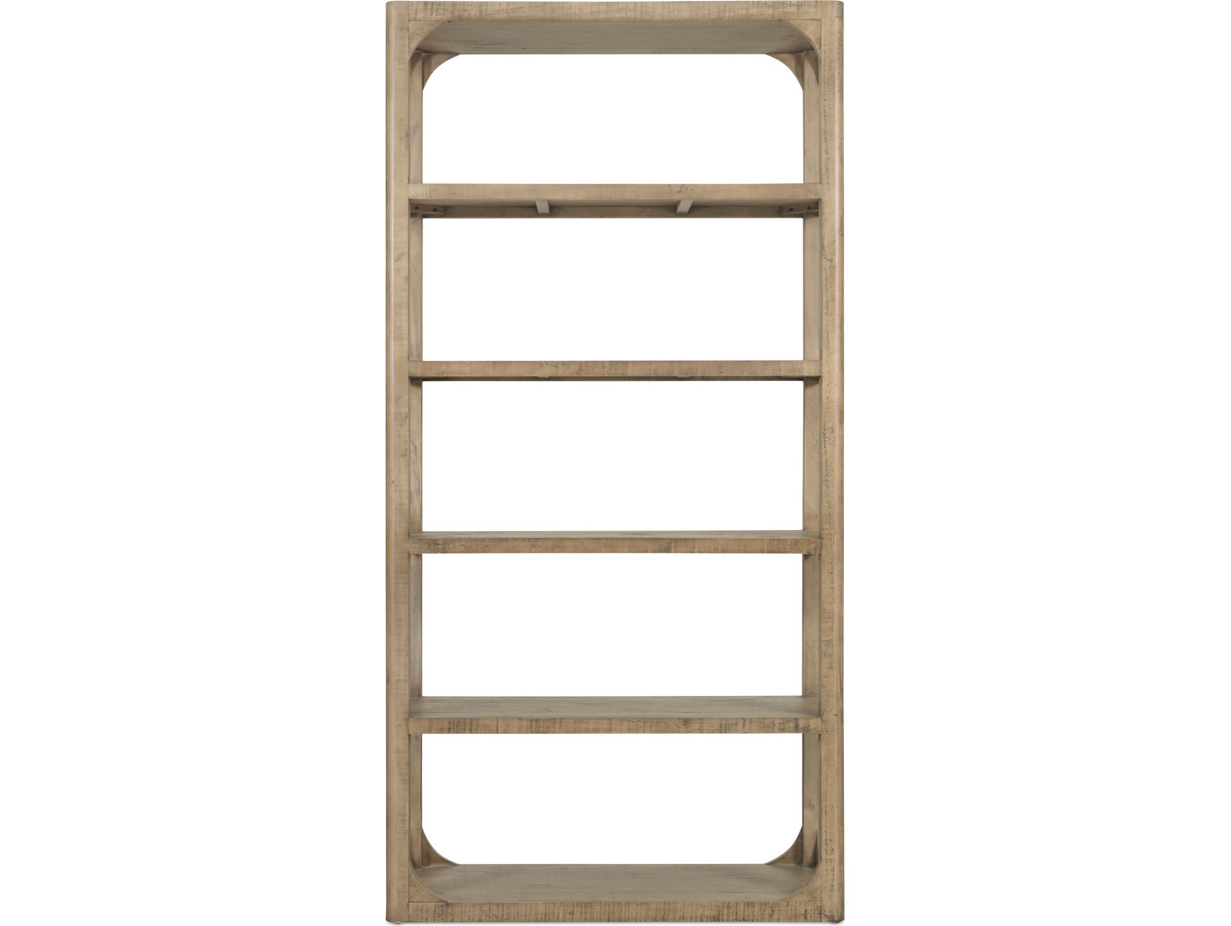 Moe's Home Abbott Bookshelf Brown