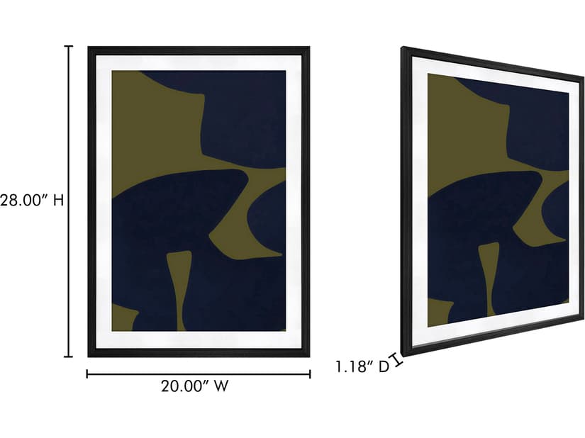 Moe's Home Sola Multicolor Wall Art