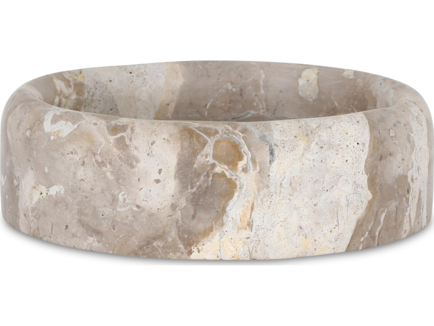 Moe's Home Anais Beige Marble Serving Tray