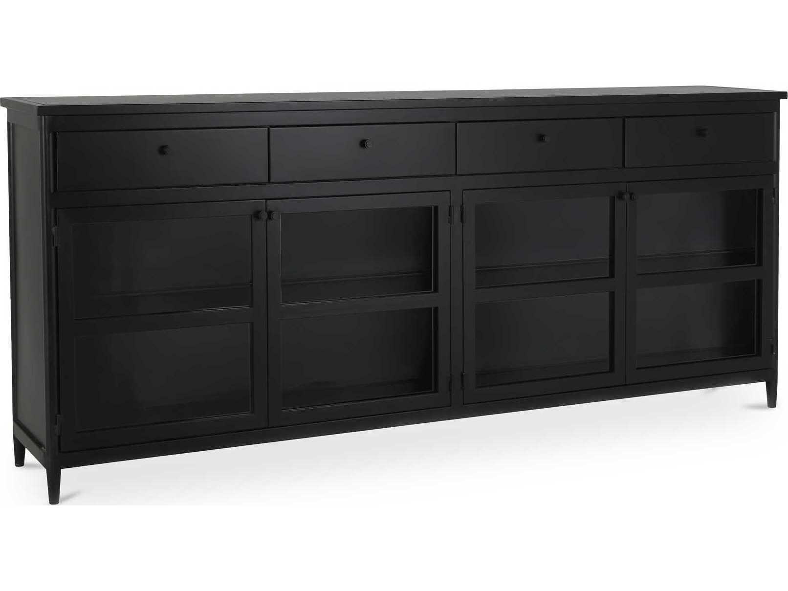 Moe's Home Henry 95" Black Sideboard