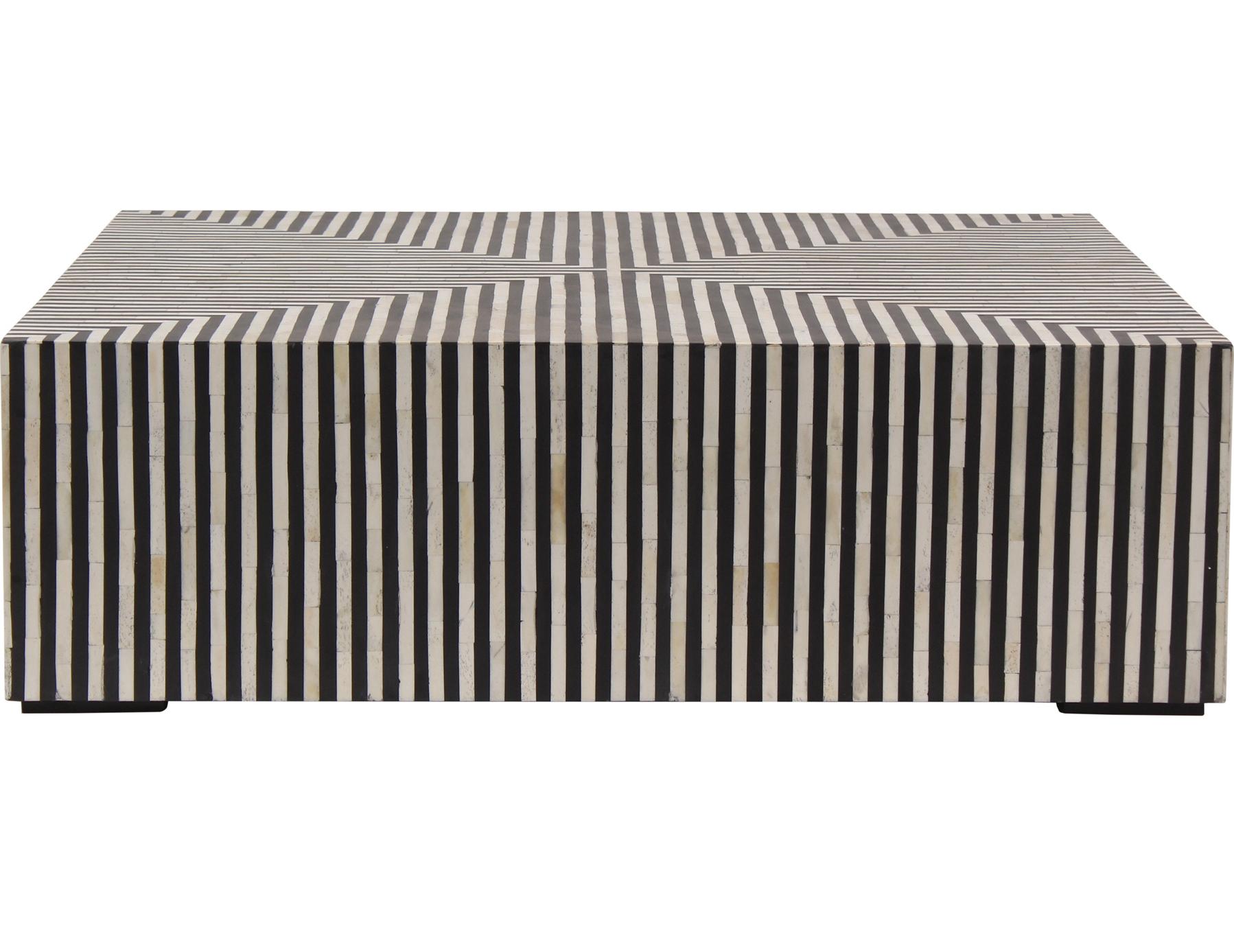 Moe's Home Square Resin Multicolor Coffee Table