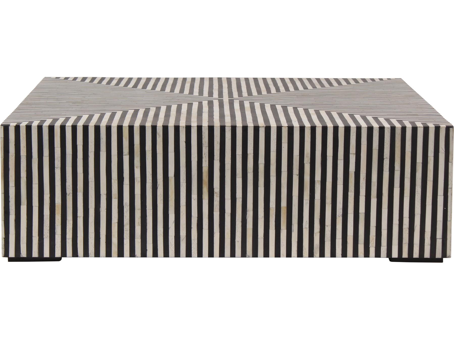 Moe's Home Square Resin Multicolor Coffee Table