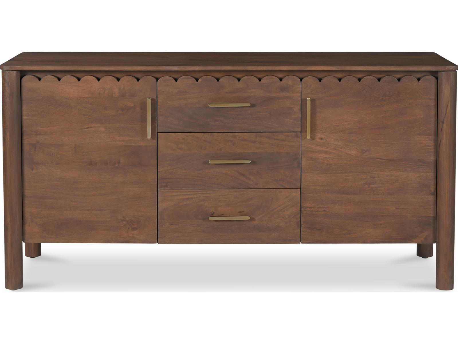 Moe's Home Wiley 60" Mango Wood Brown Sideboard
