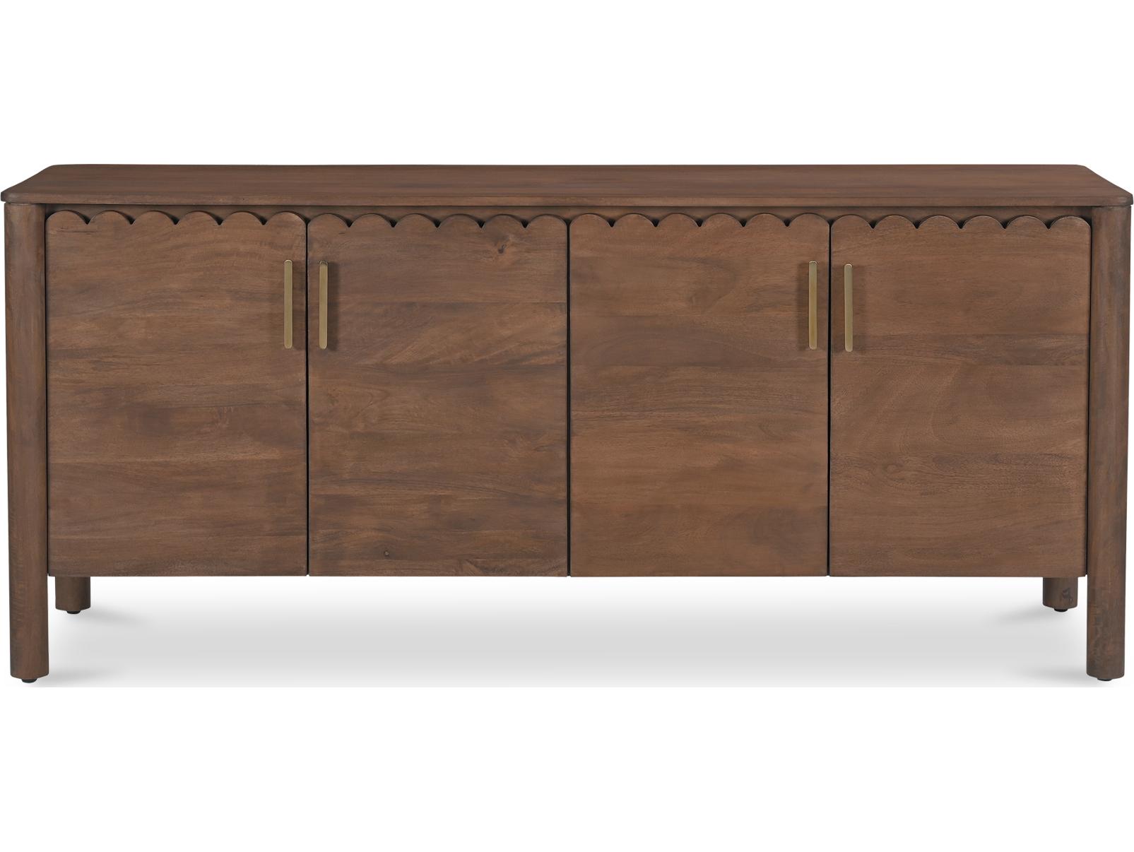 Moe's Home Wiley 67" Mango Wood Brown Sideboard
