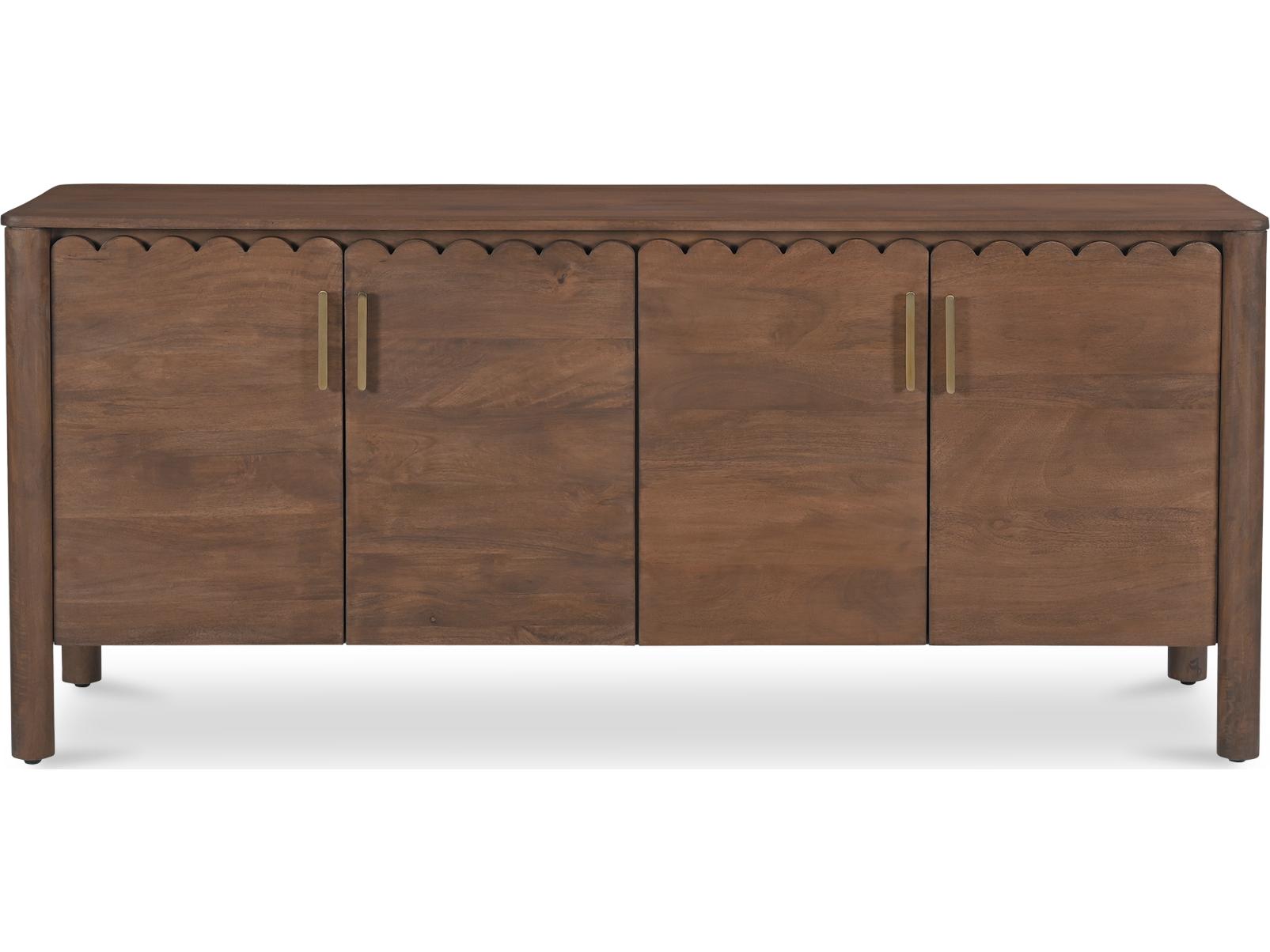 Moe's Home Wiley 67" Mango Wood Brown Sideboard