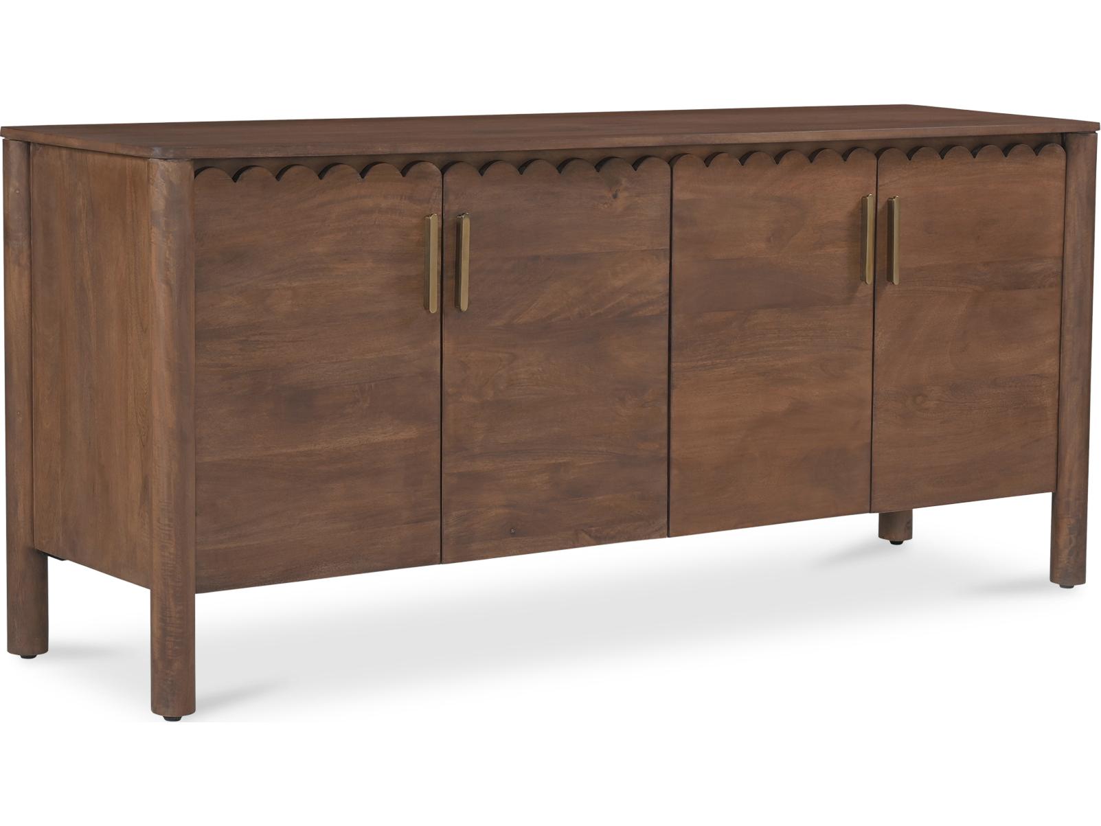 Moe's Home Wiley 67" Mango Wood Brown Sideboard