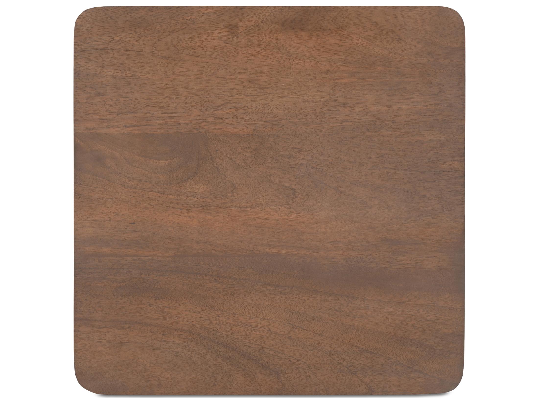 Moe's Home Wiley Square Wood Brown End Table