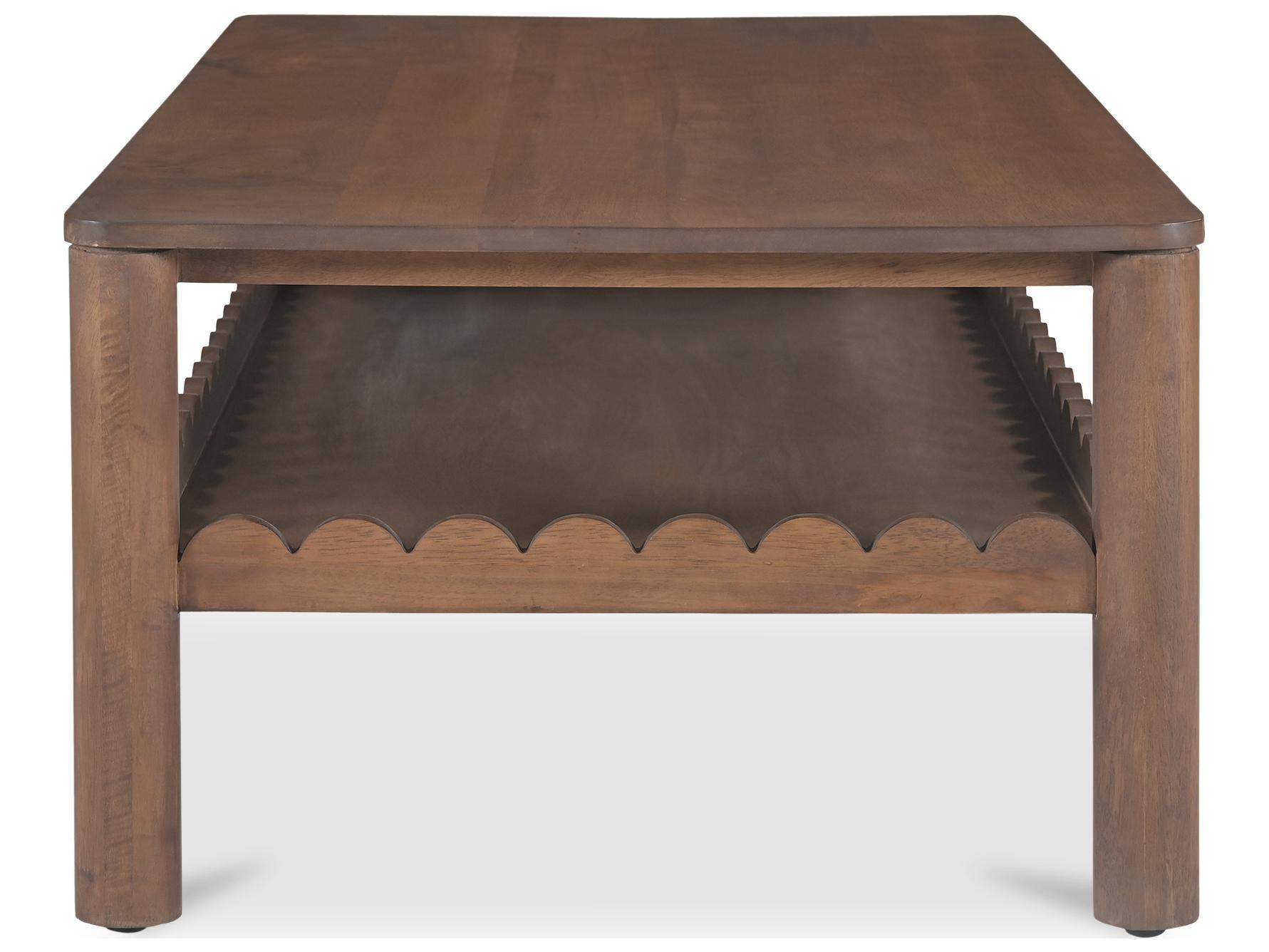 Moe's Home Wiley Rectangular Wood Brown Coffee Table