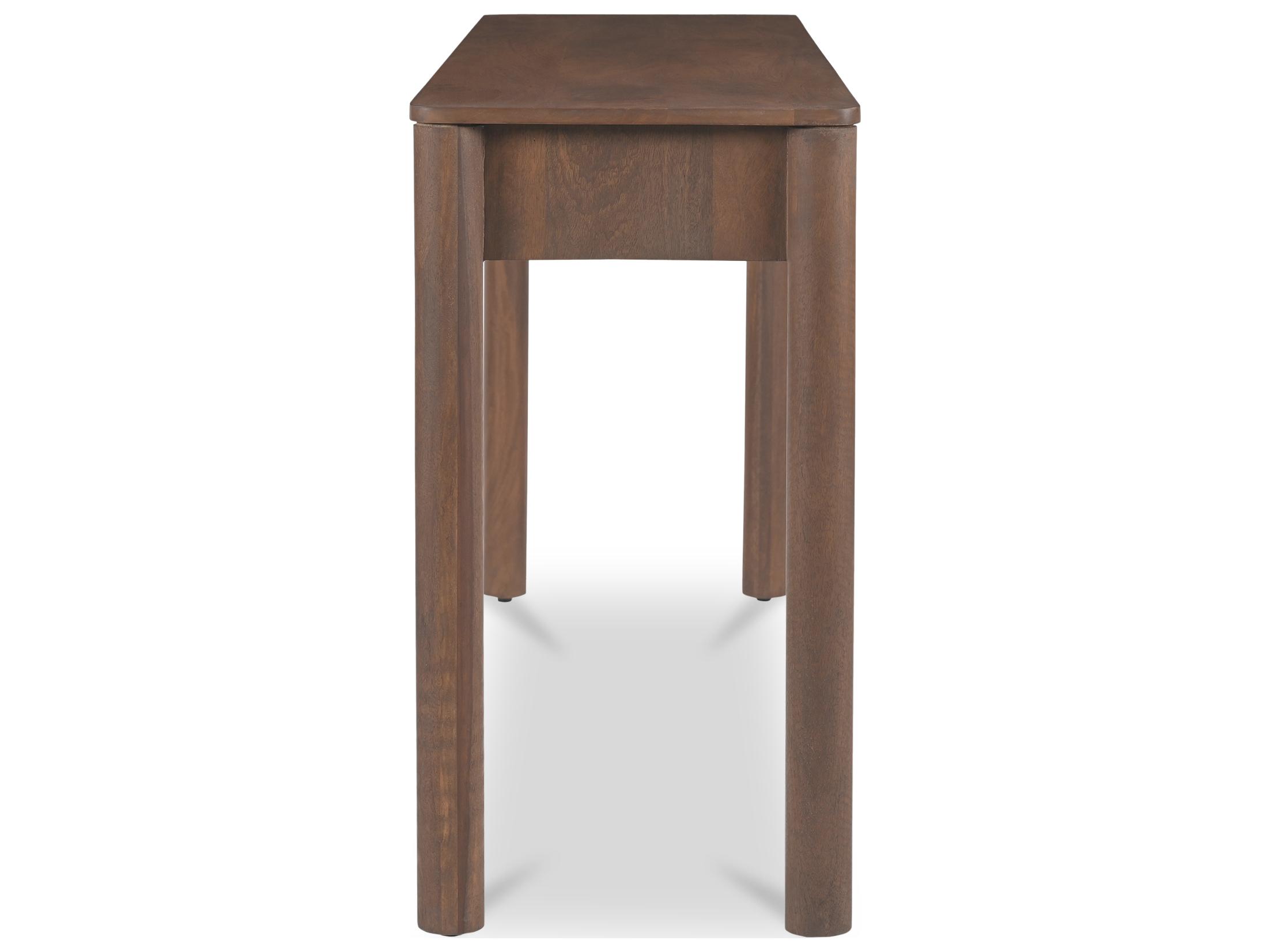Moe's Home Wiley Rectangular Wood Brown Console Table