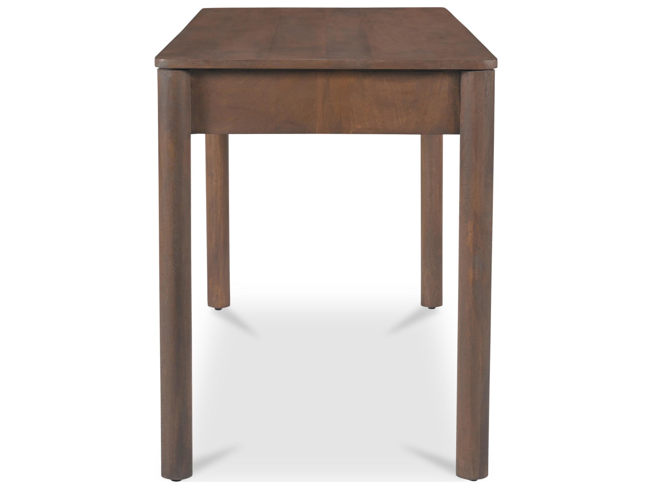Moe's Home Wiley Brown Mango Wood Writing Desk