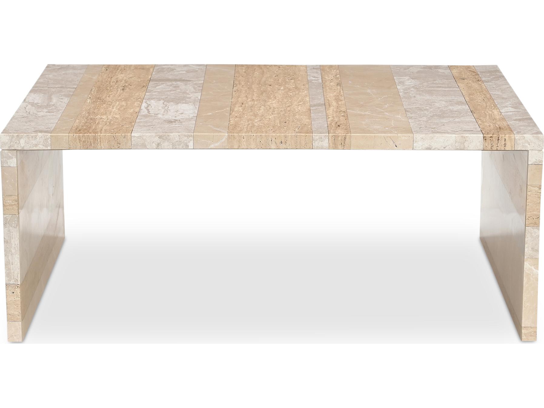 Moe's Home Rosa Coffee Table Multicolor Marble