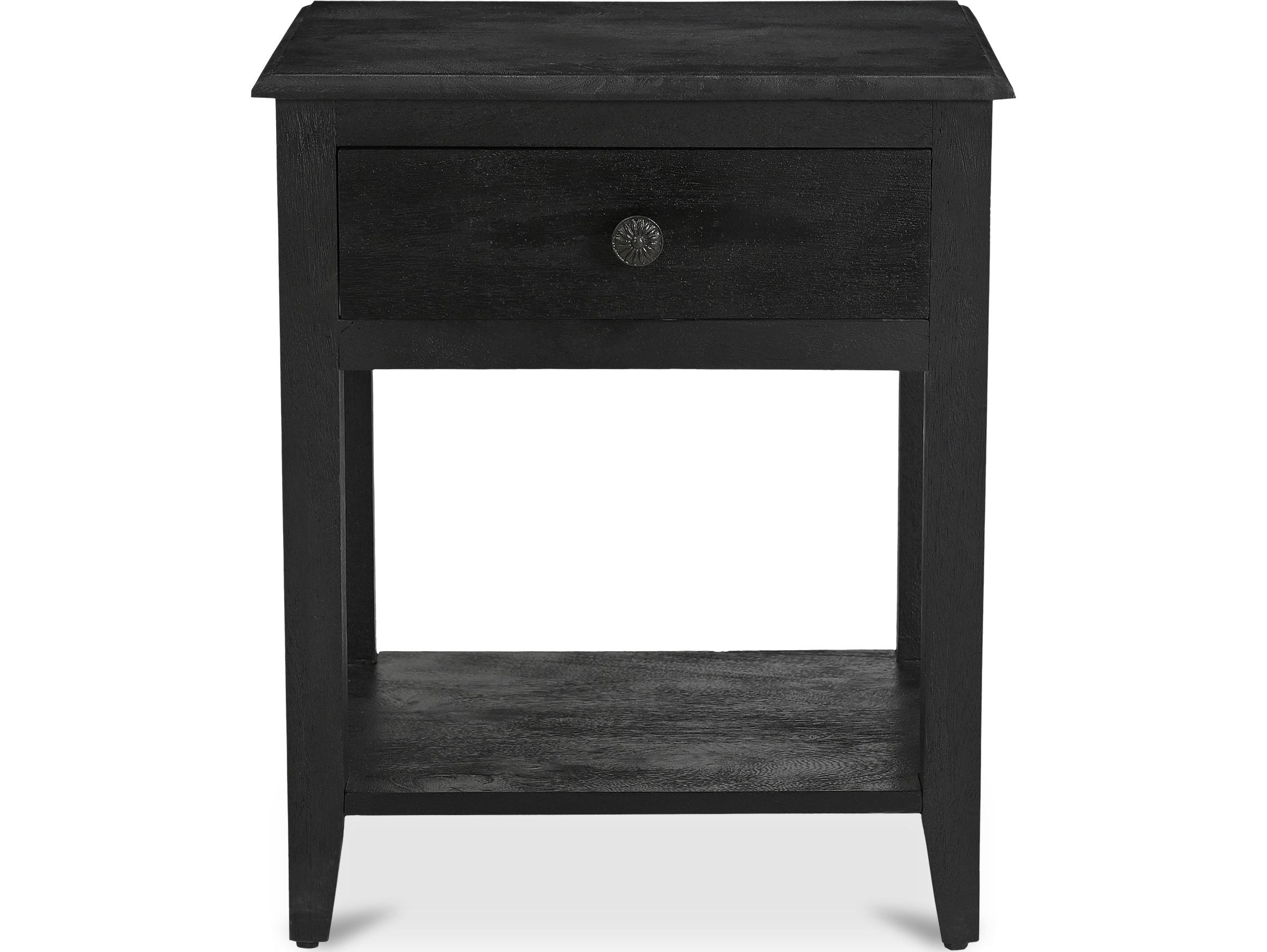 Moe's Home Corrine Nightstand Antique Black