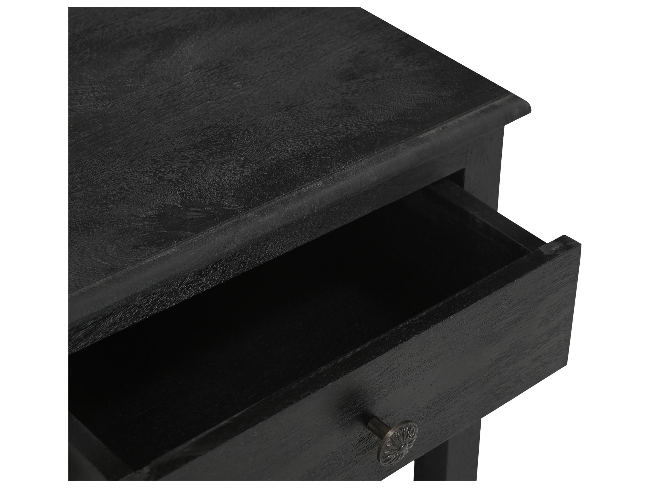 Moe's Home Corrine Nightstand Antique Black