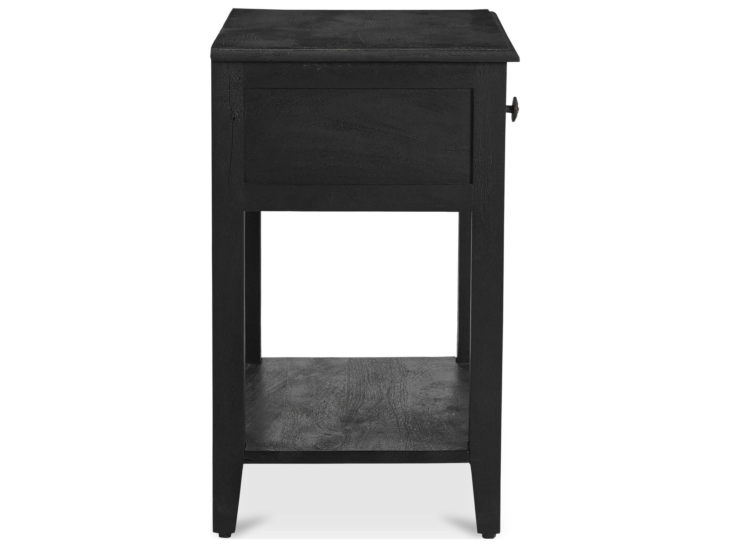 Moe's Home Corrine Nightstand Antique Black