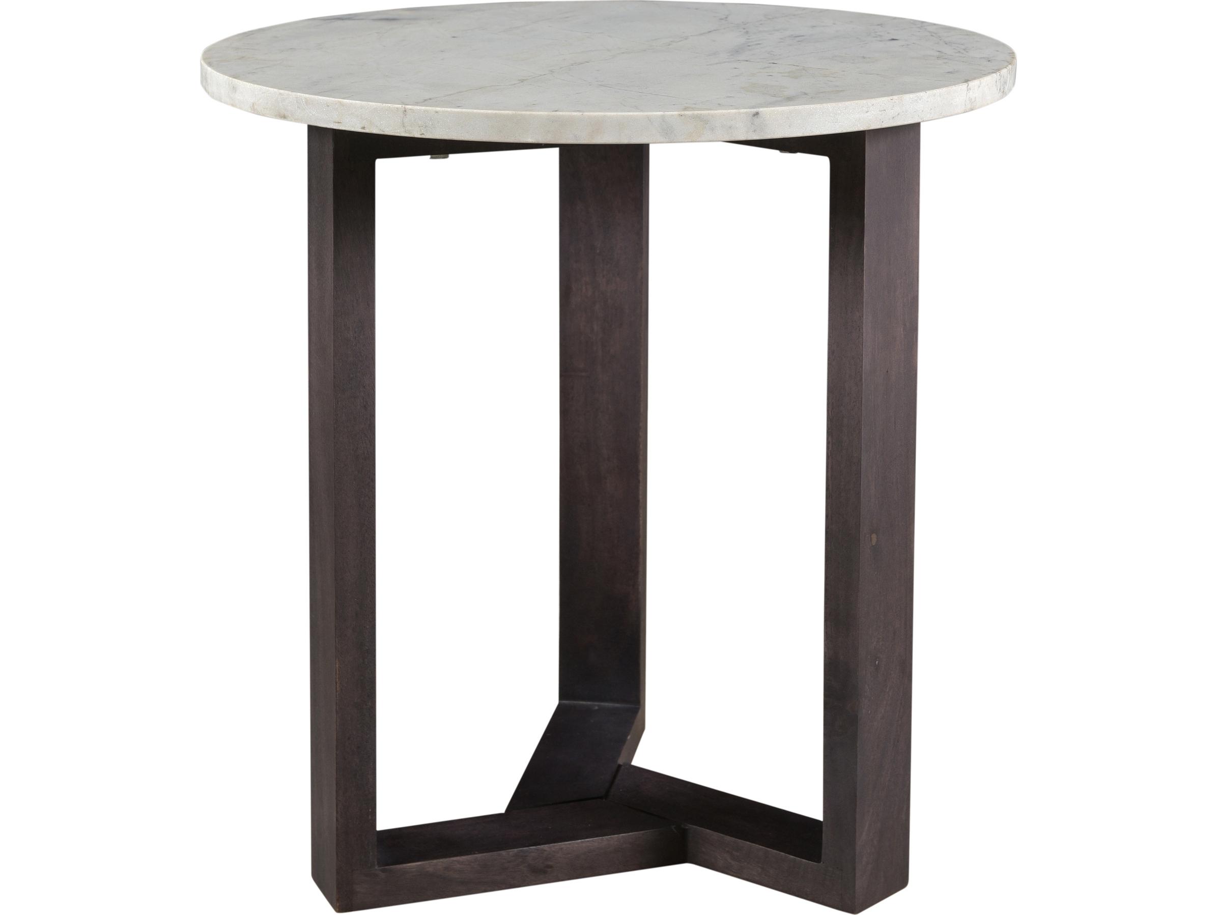 Moe's Home Jinxx Side Table Charcoal Grey