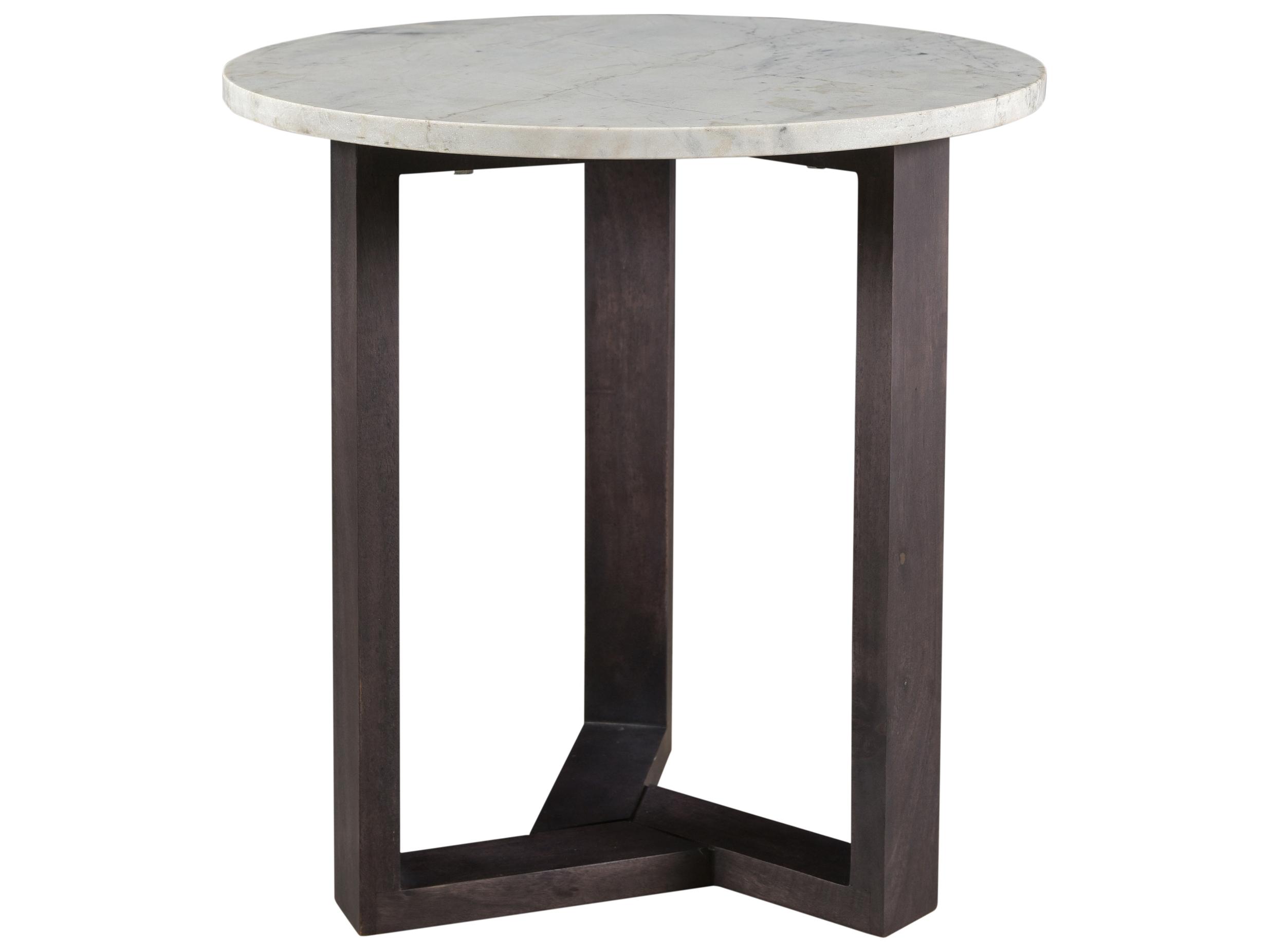 Moe's Home Jinxx Side Table Charcoal Grey