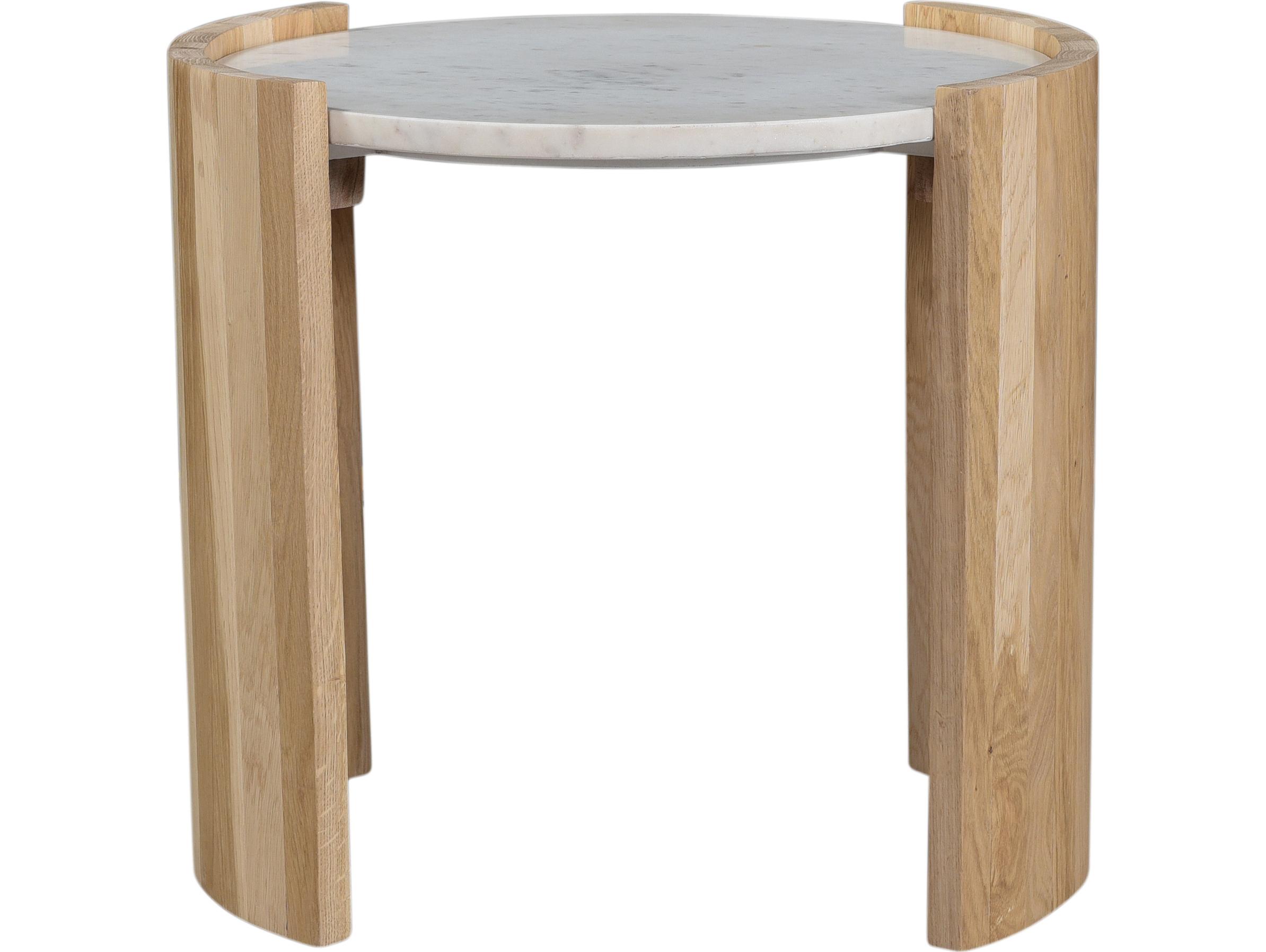 Moe's Home Dala Side Table White