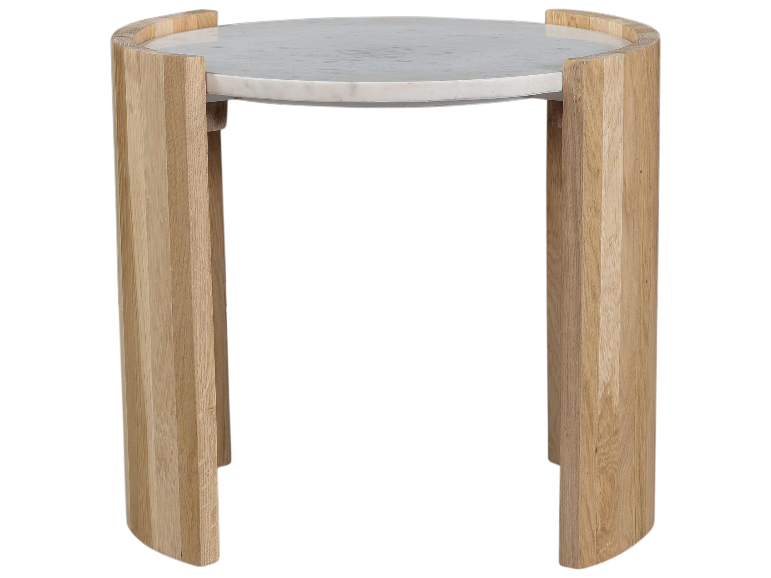 Moe's Home Dala Side Table White