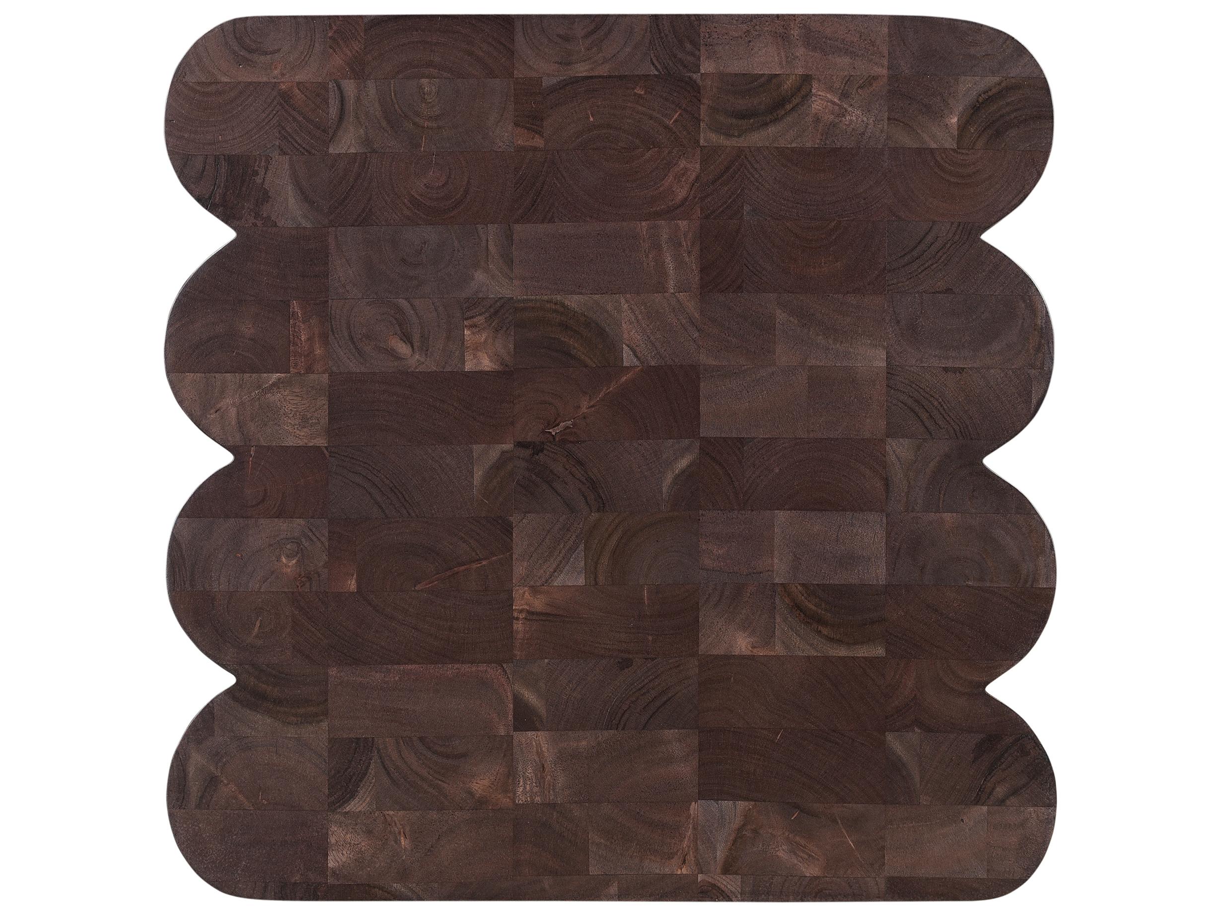 Moe's Home Square Wood Espresso Brown End Table