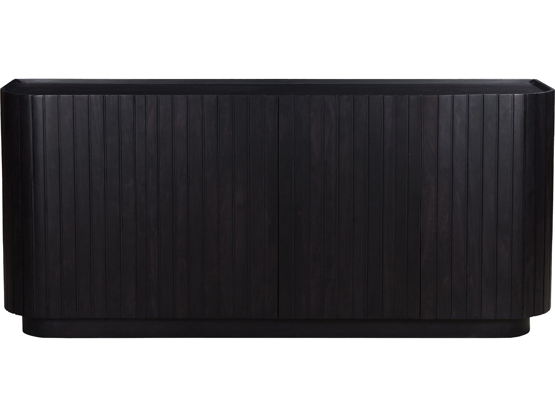 Moe's Home Povera 72" Acacia Wood Black Sideboard