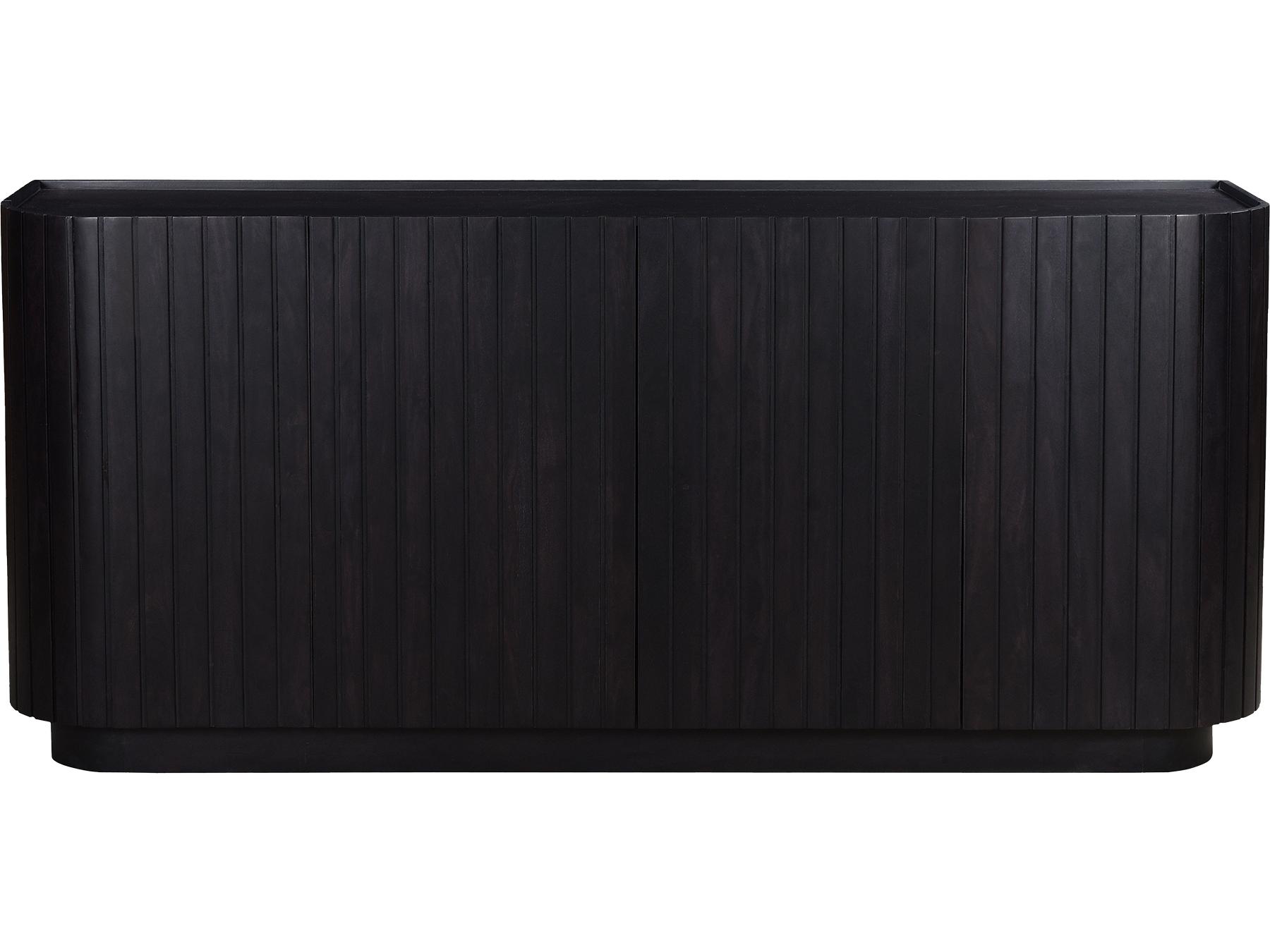 Moe's Home Povera 72" Acacia Wood Black Sideboard